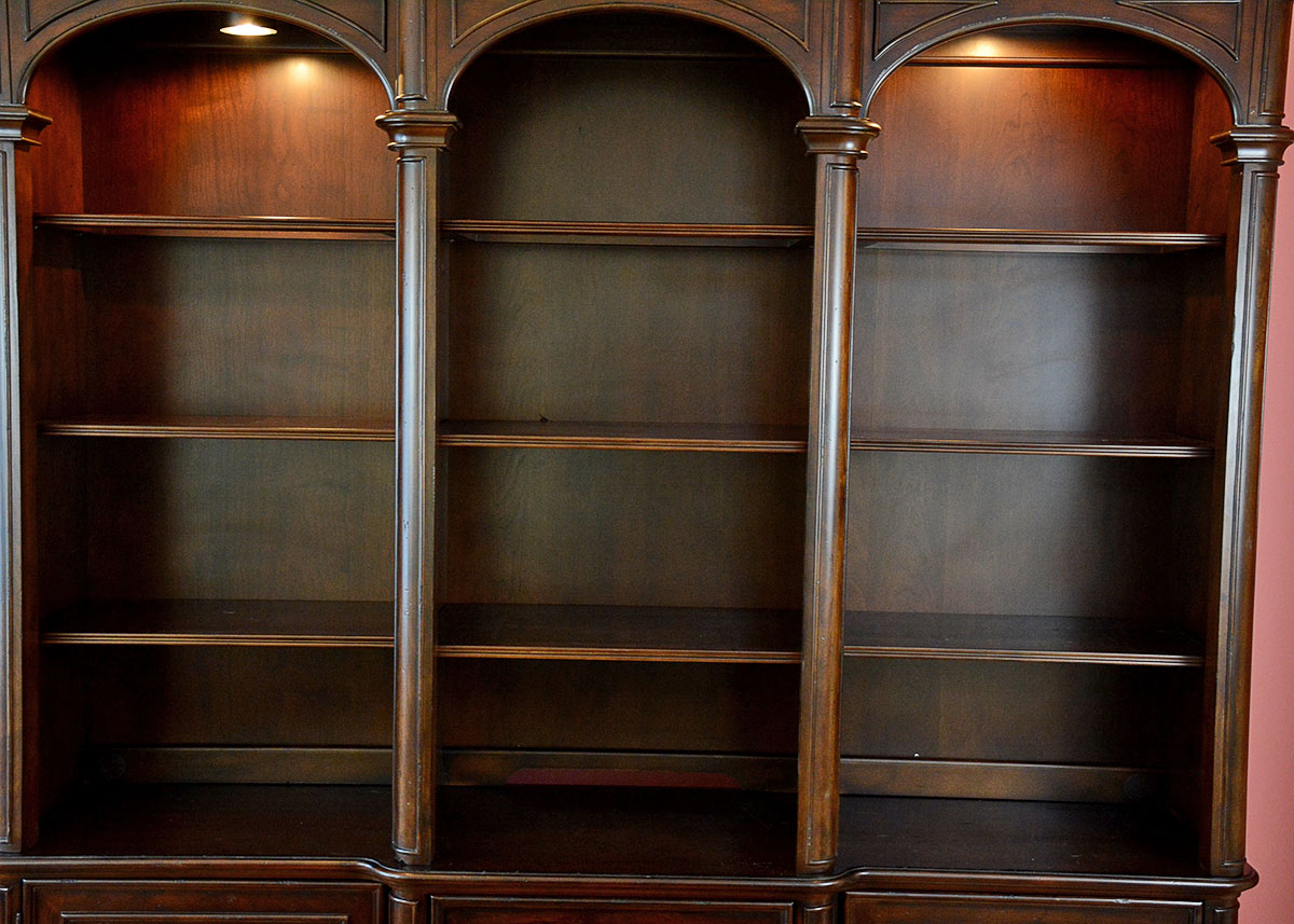 Worthington Breakfront Bookcase by Havertys Furniture