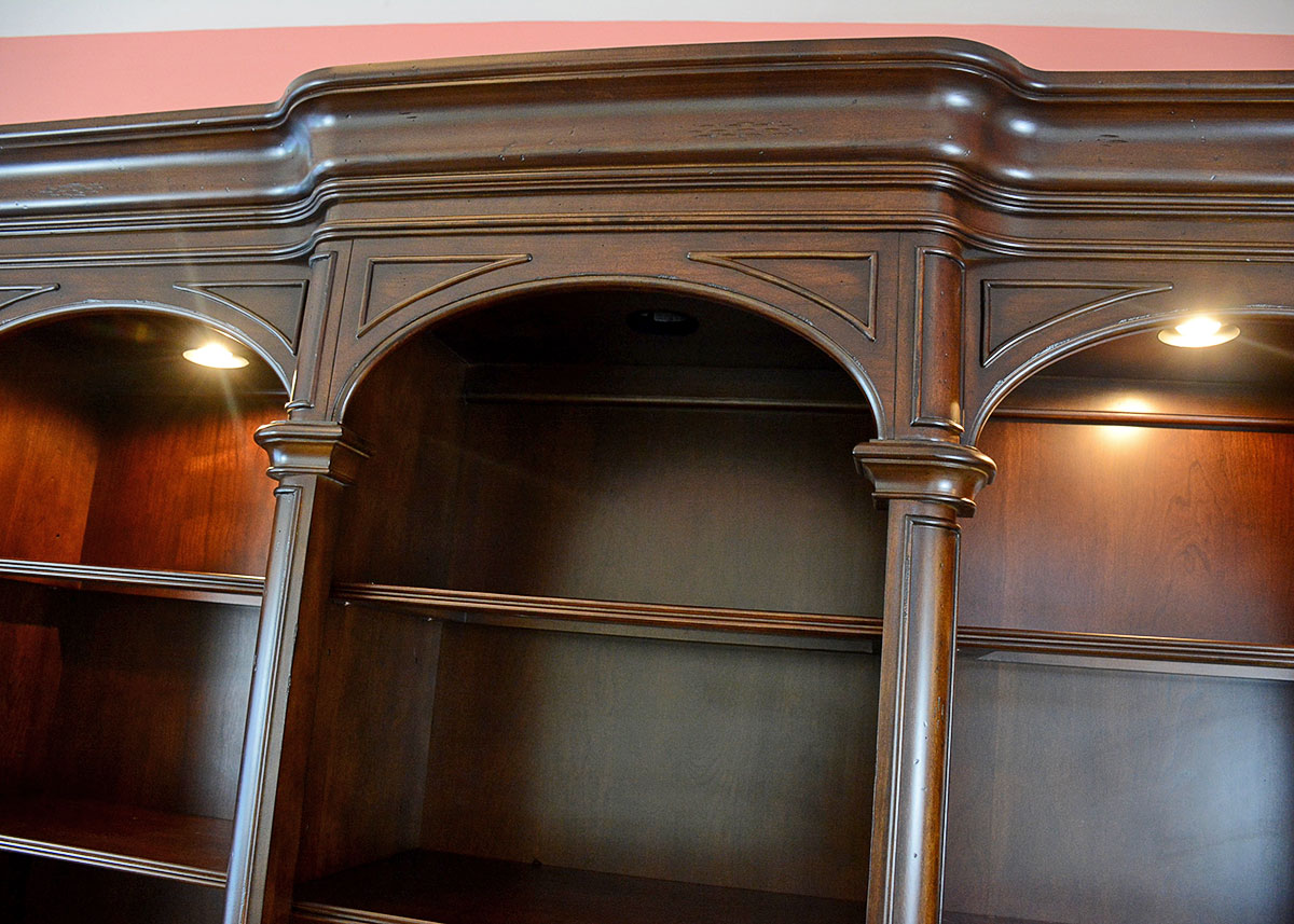 Worthington Breakfront Bookcase by Havertys Furniture