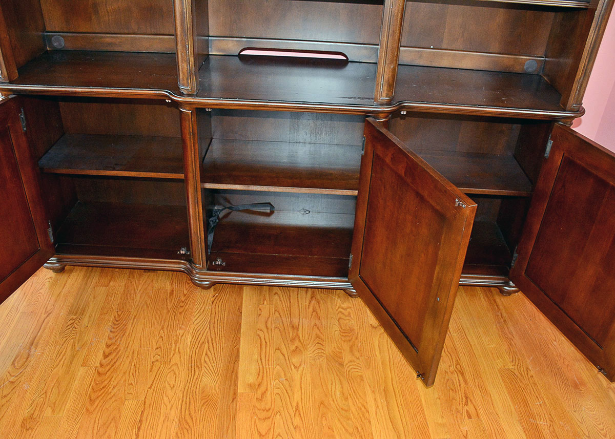 Worthington Breakfront Bookcase by Havertys Furniture