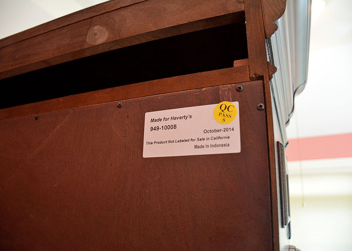 Worthington Breakfront Bookcase by Havertys Furniture