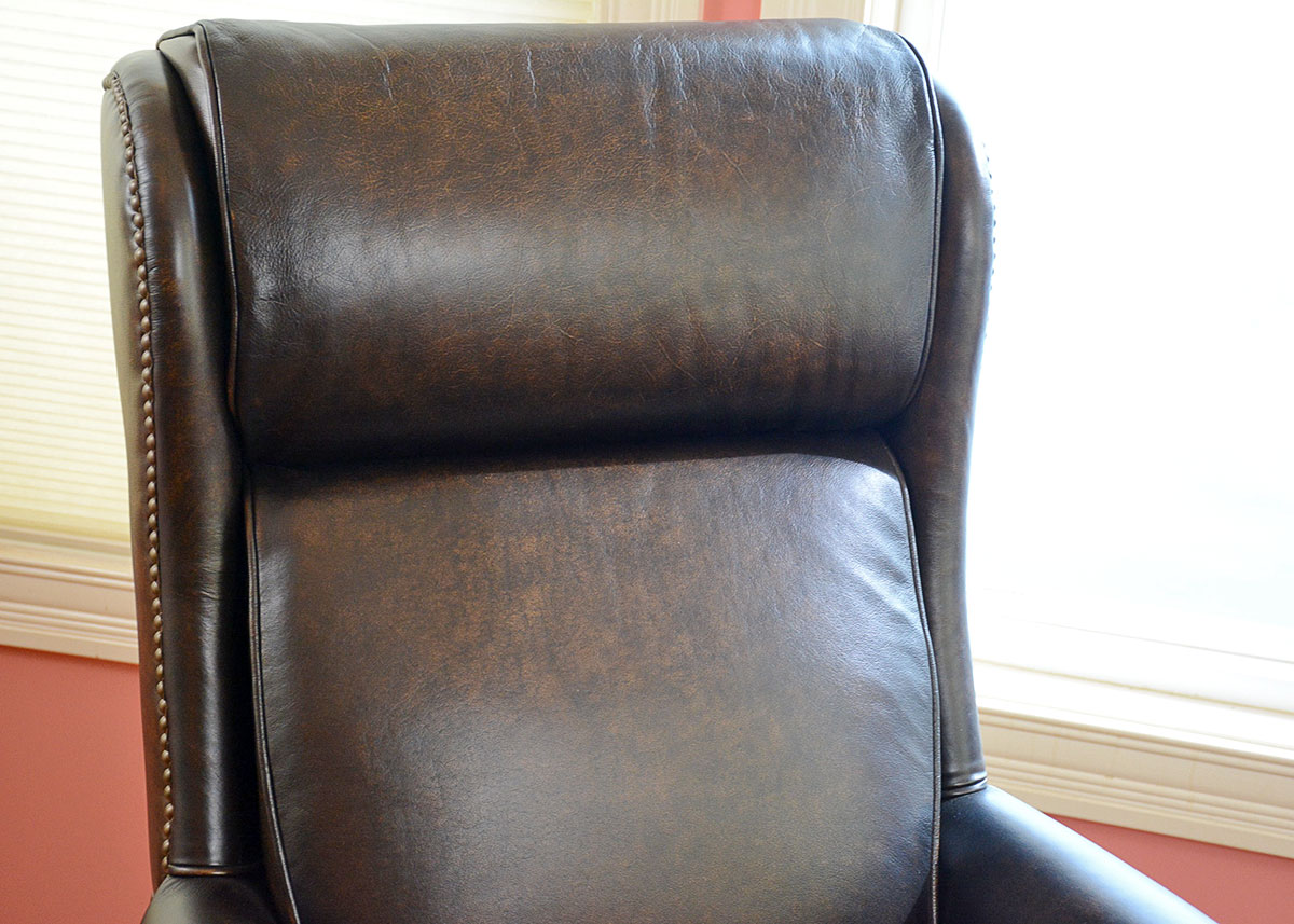 Donovan Leather Office Chair by Havertys Furniture