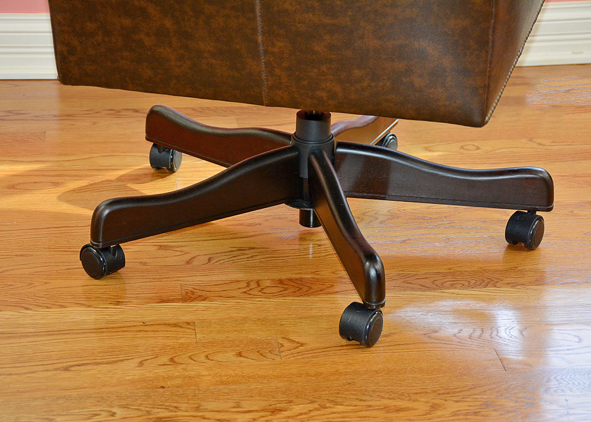 Donovan Leather Office Chair by Havertys Furniture