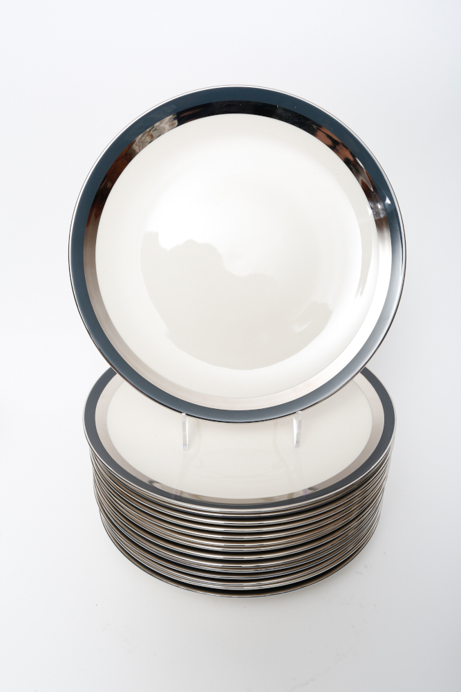 Contessa Black by Flintridge China 1960s