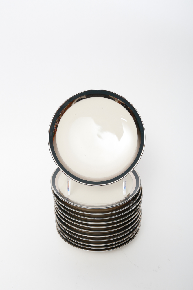 Contessa Black by Flintridge China 1960s