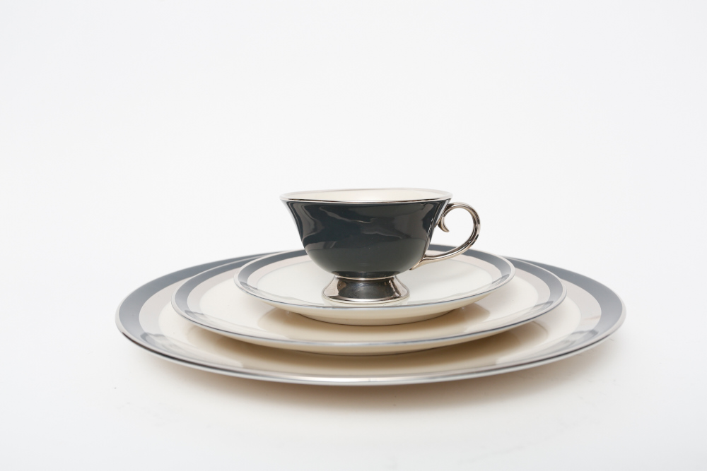 Contessa Black by Flintridge China 1960s