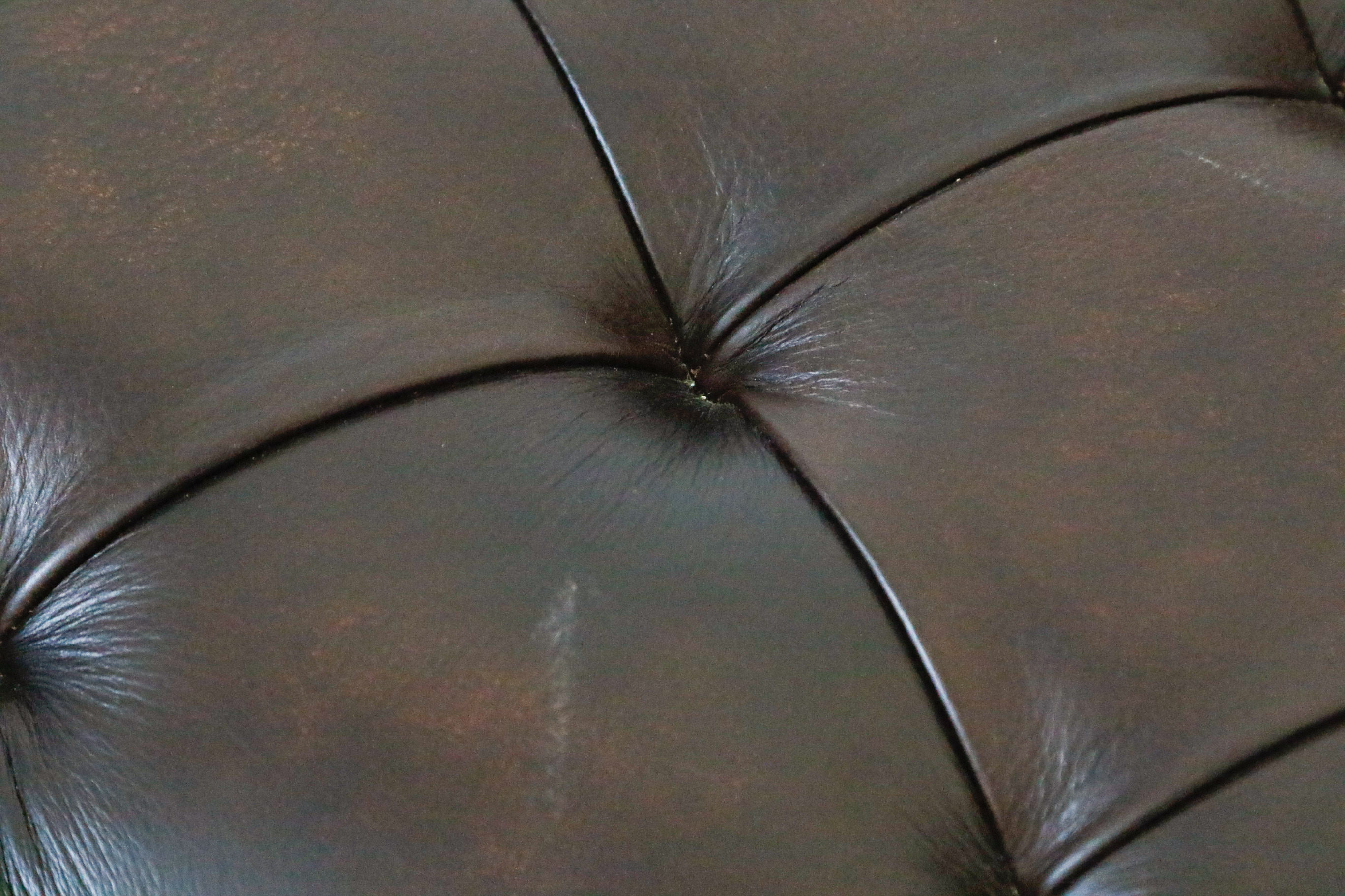 Leather Tufted Bench by Bernhardt for Haverty's