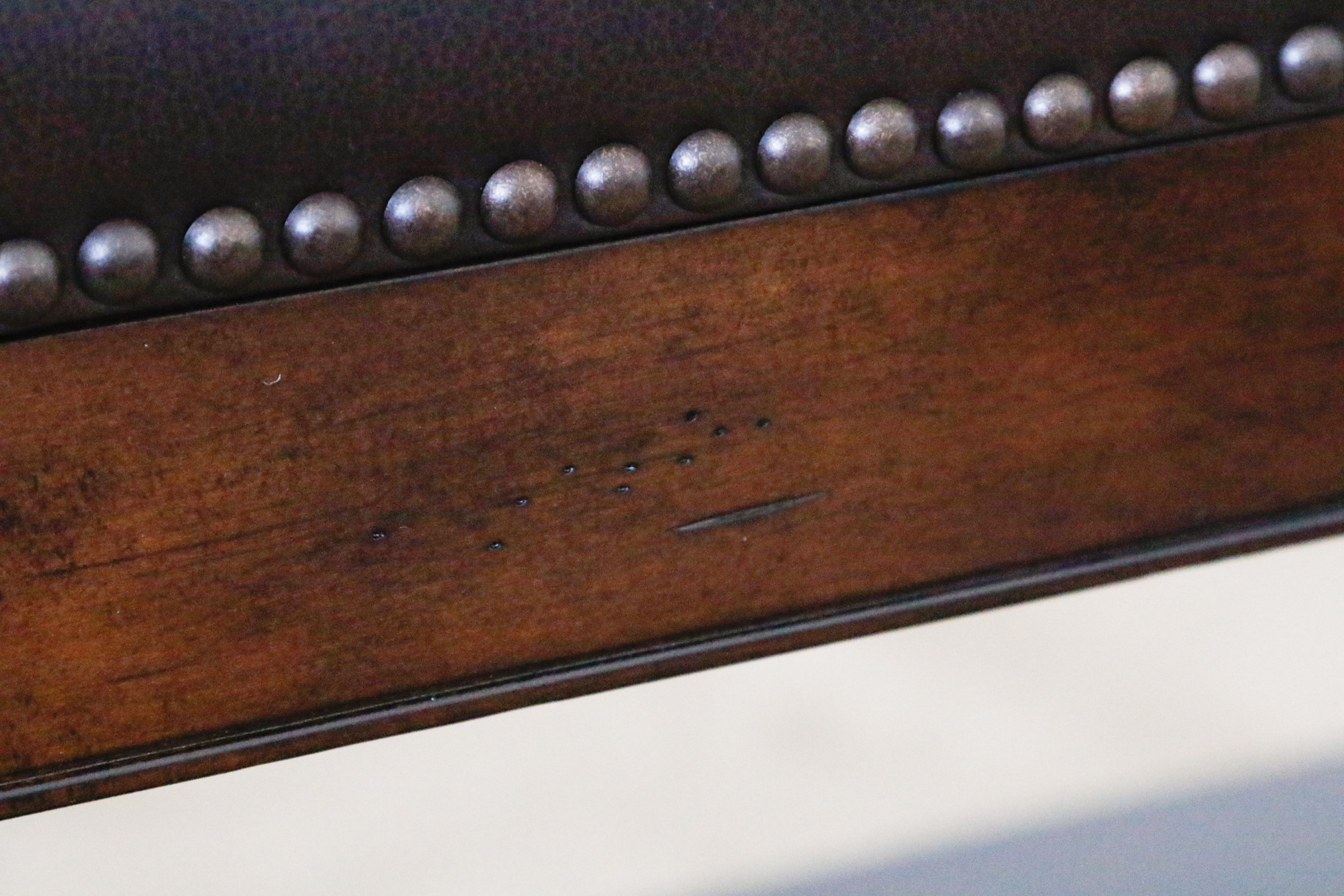 Leather Tufted Bench by Bernhardt for Haverty's