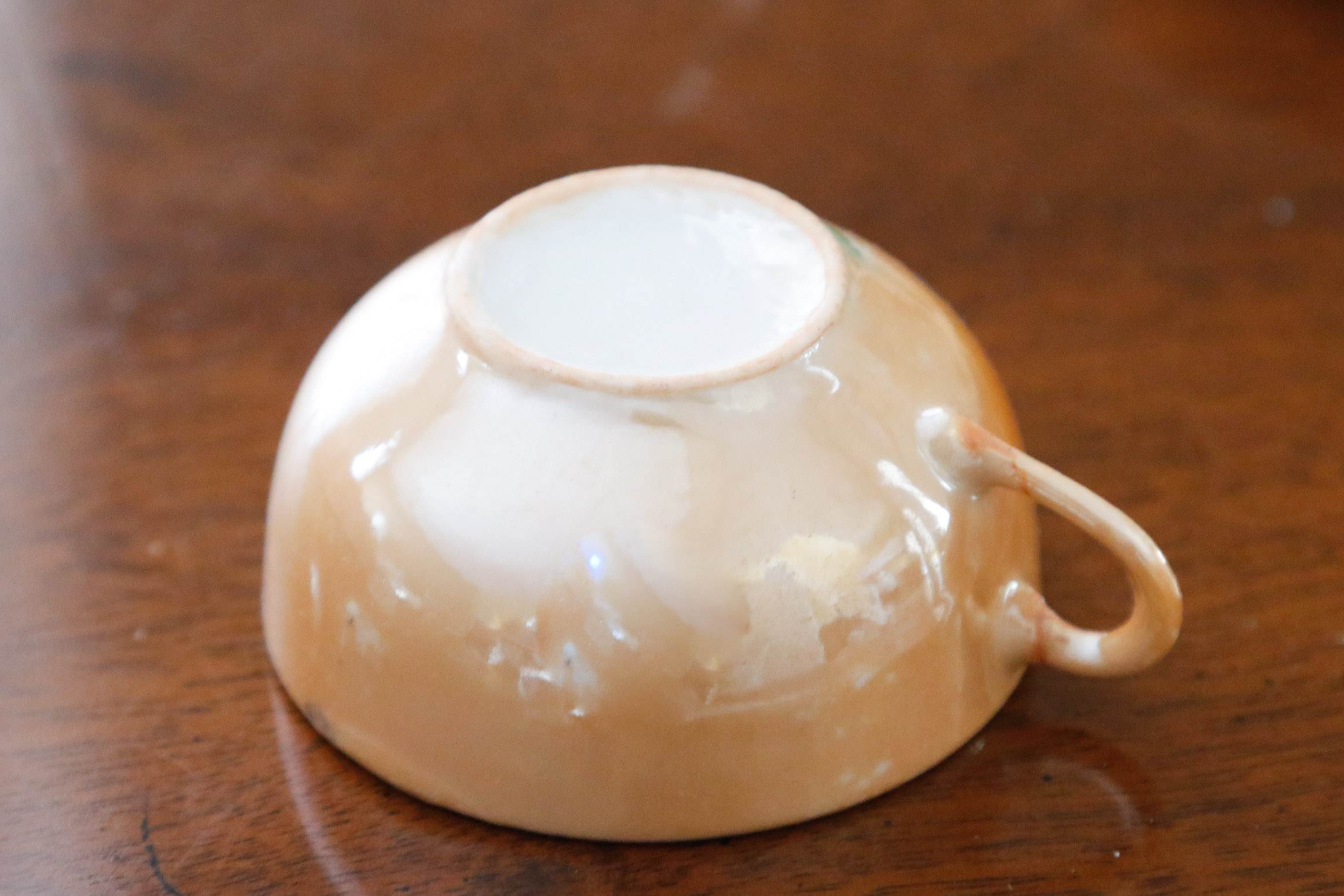 Occupied Japan Peach Lusterware Child's Tea Set