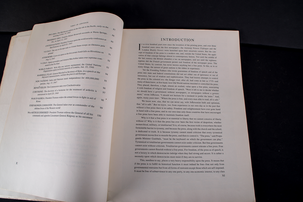 One Hundred Years of Famous Pages from The New York Times 1851-1951