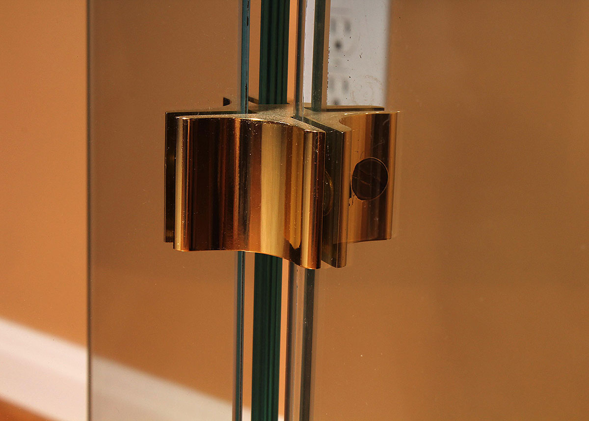 Contemporary Glass Side Table