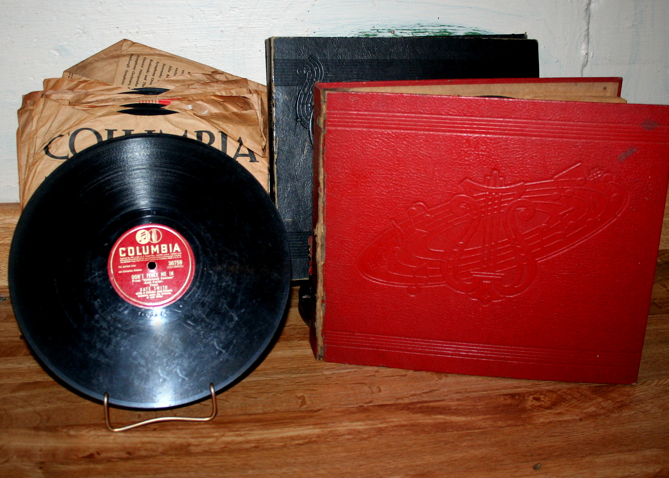 Collection of Vintage 78 RPM Records