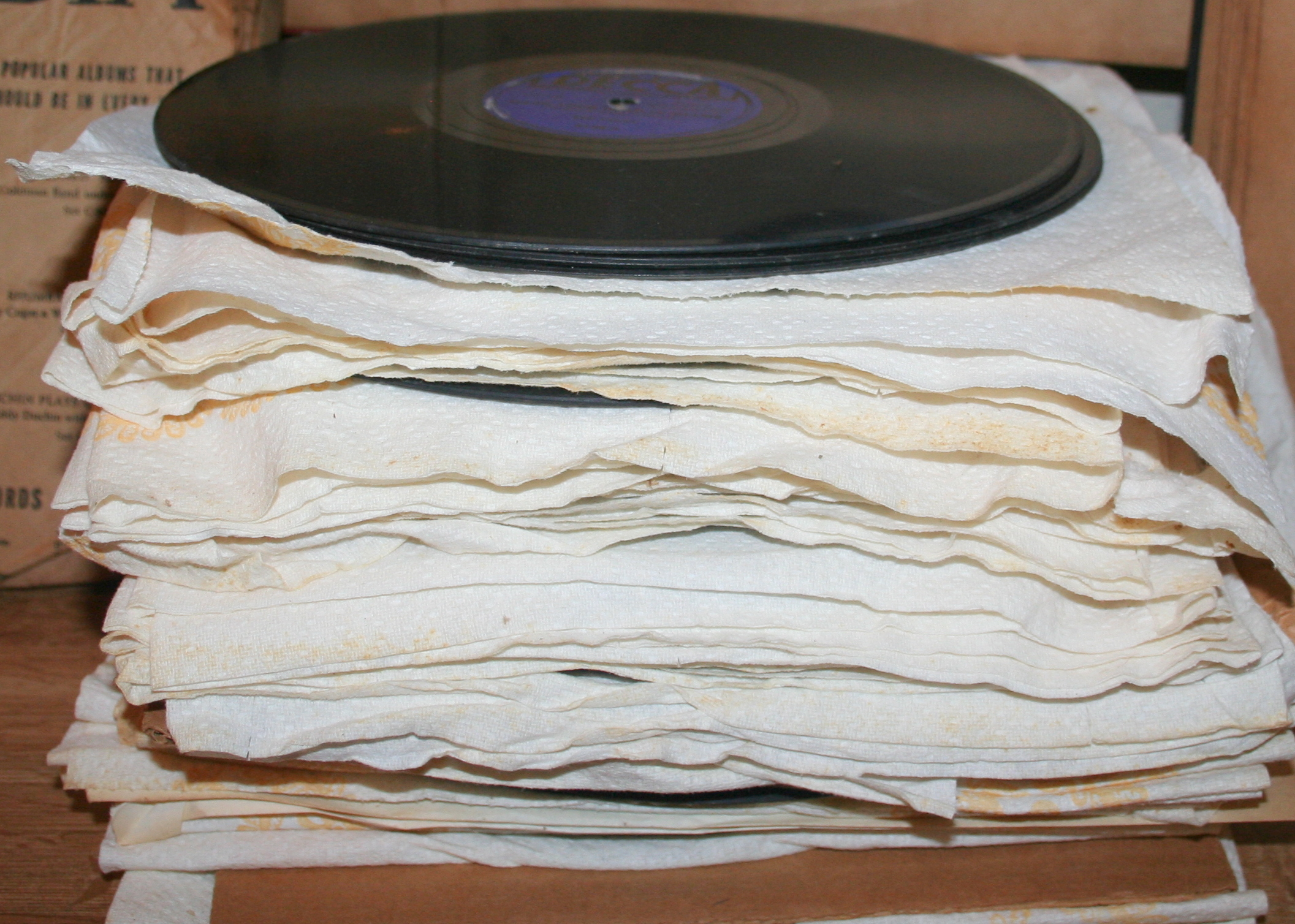 Collection of Vintage 78 RPM Records