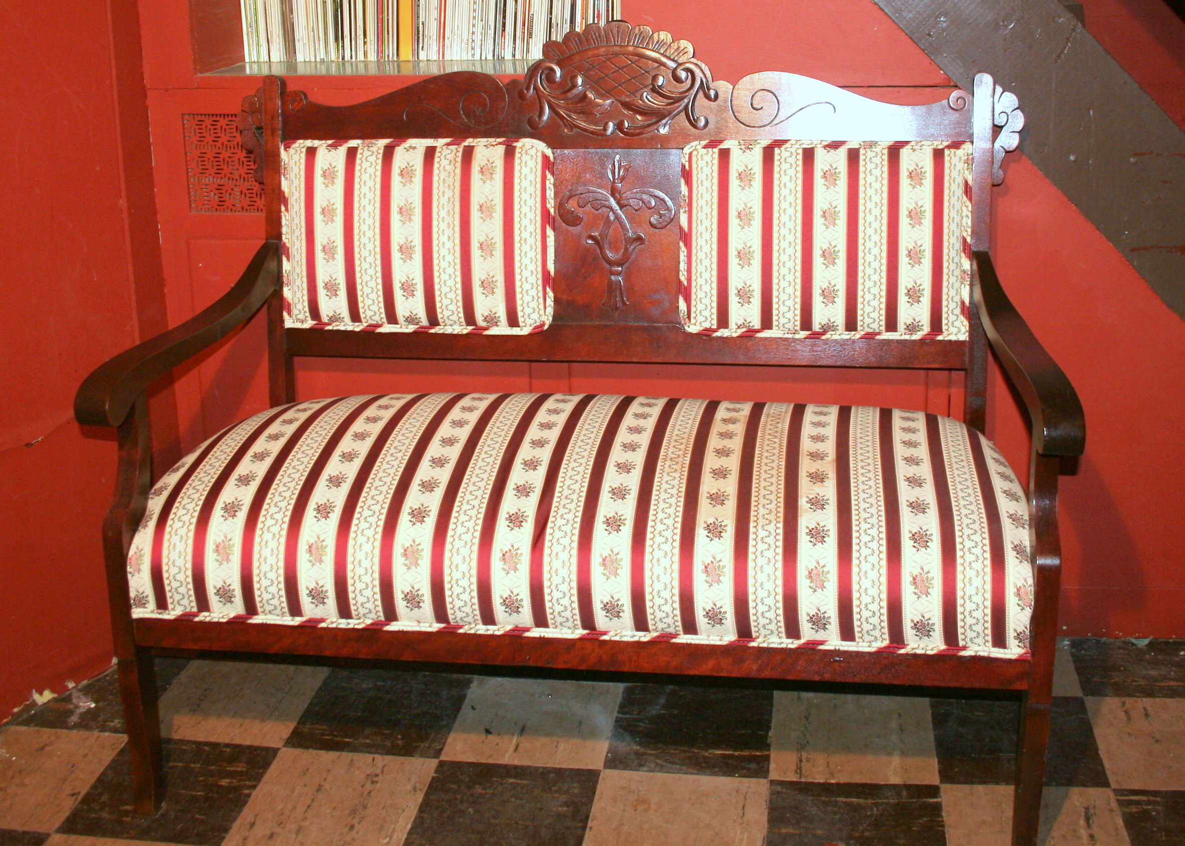 Antique Eastlake Settee