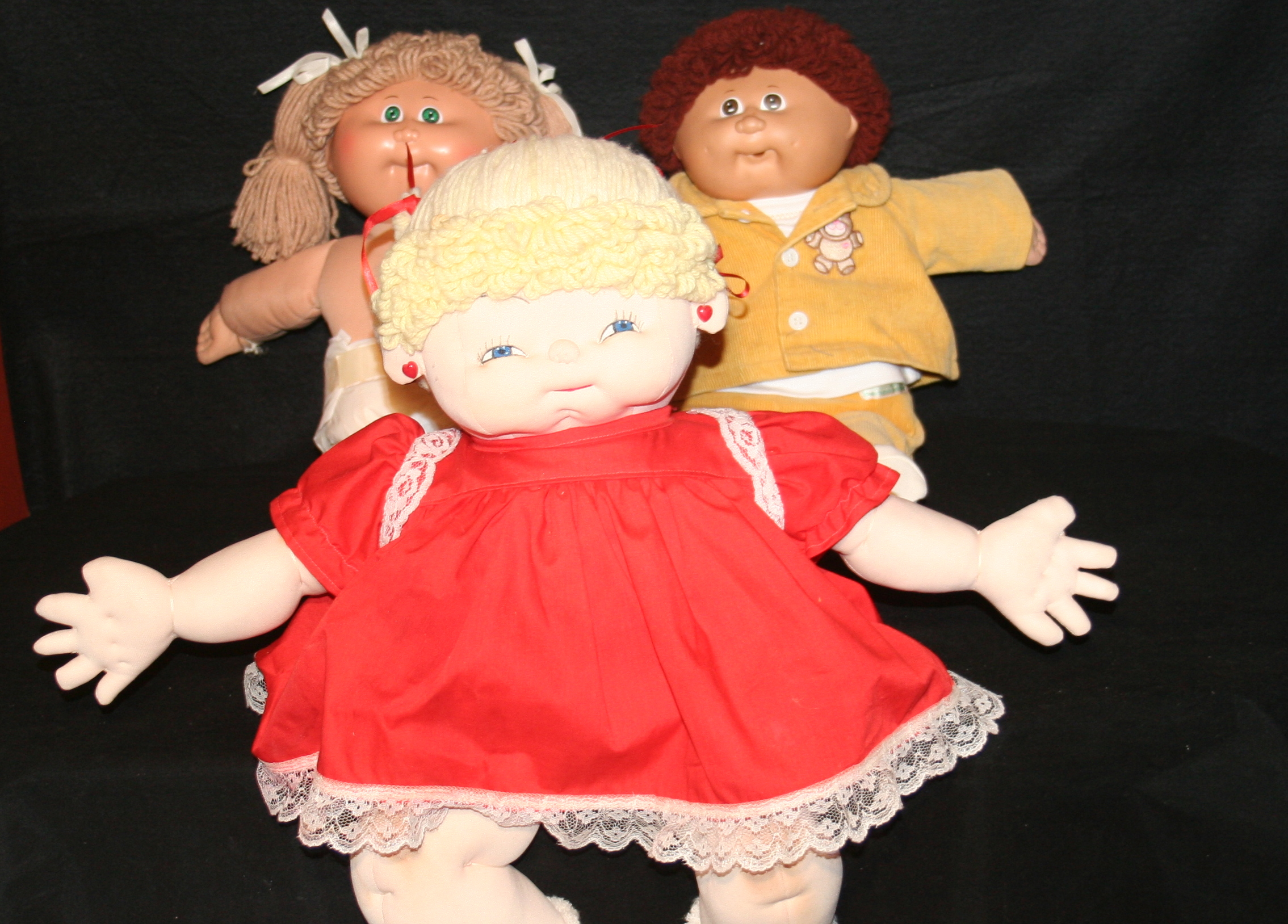 Cabbage Patch Kids and Stuffed Doll