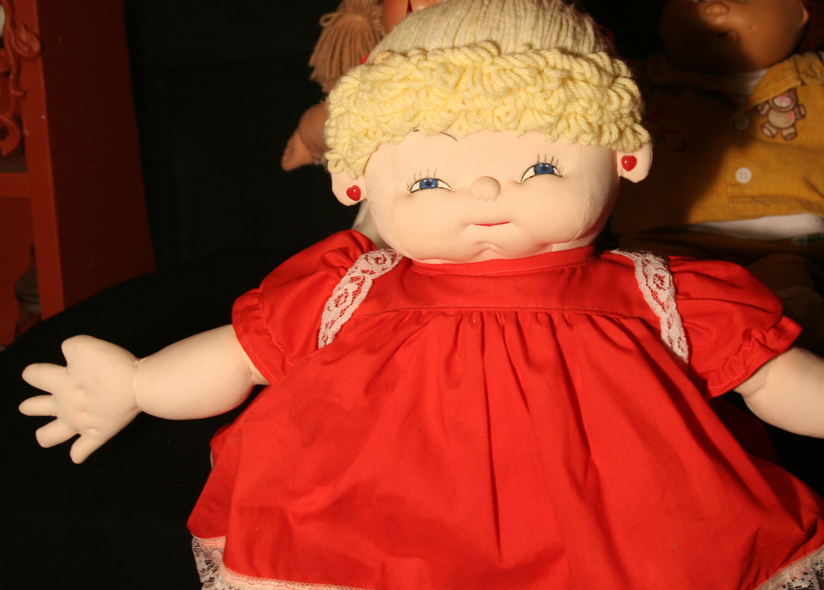 Cabbage Patch Kids and Stuffed Doll