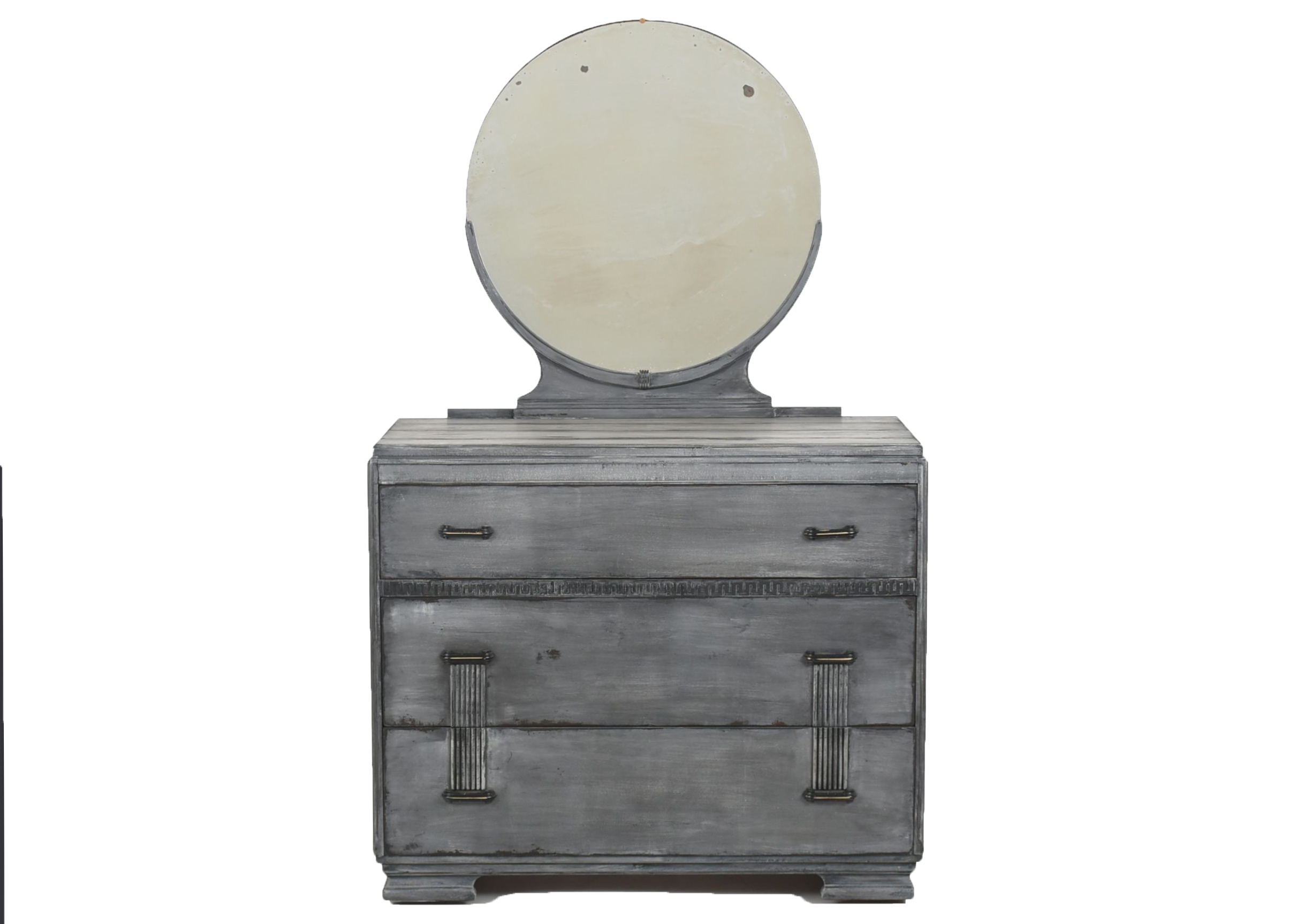 Vintage Art Deco Dresser with Mirror