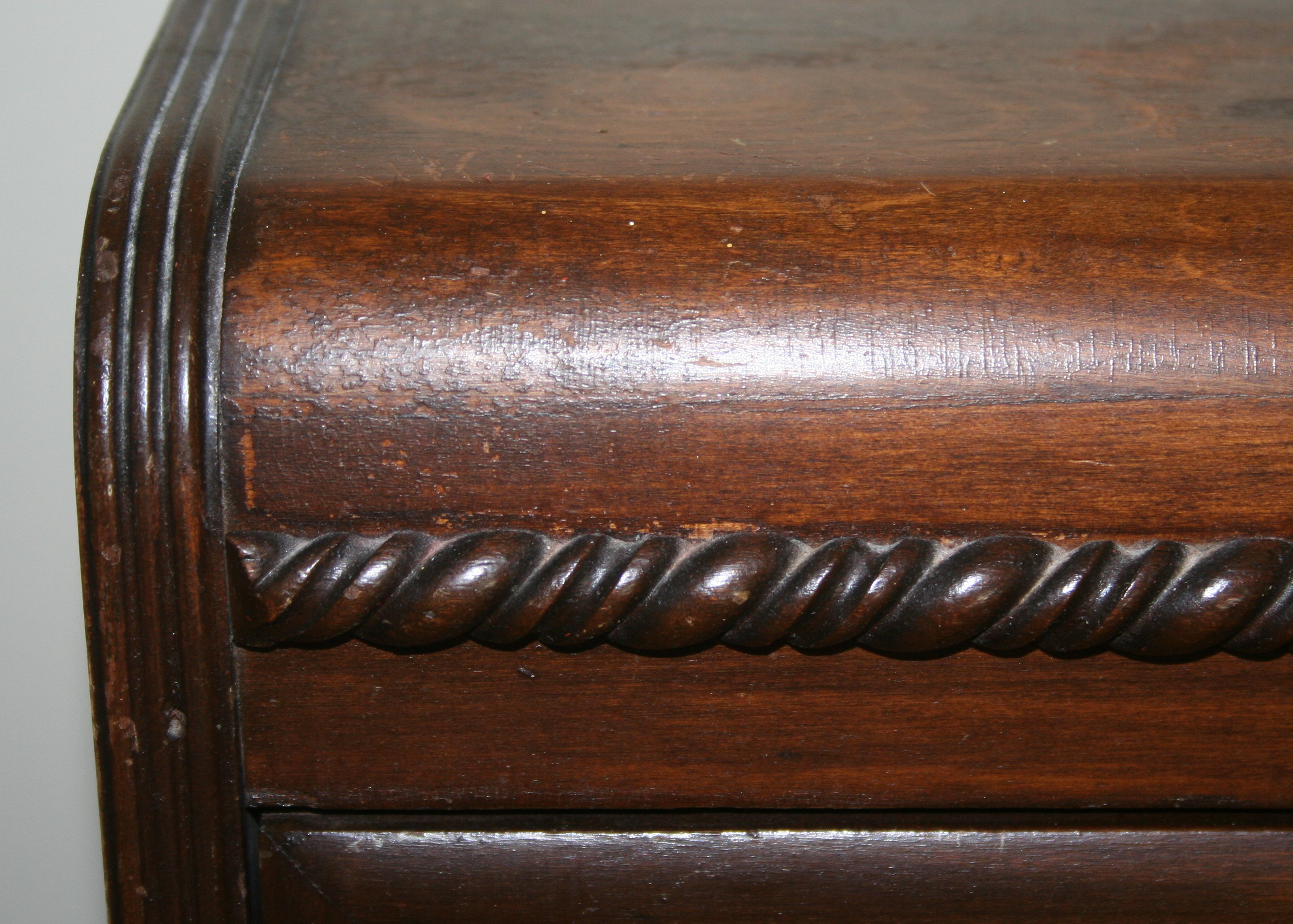 Vintage Art Deco Glass Front Bookcase