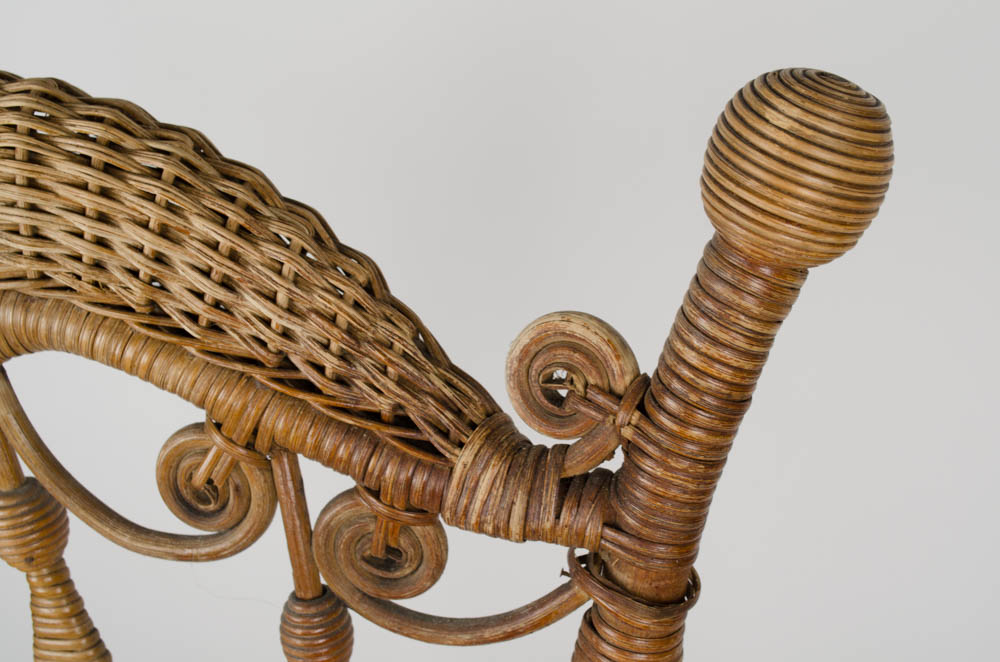 Heywood and Wakefield Rattan Chair
