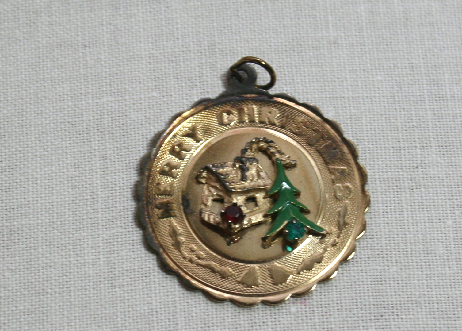 Vintage Charm Bracelet With Charms