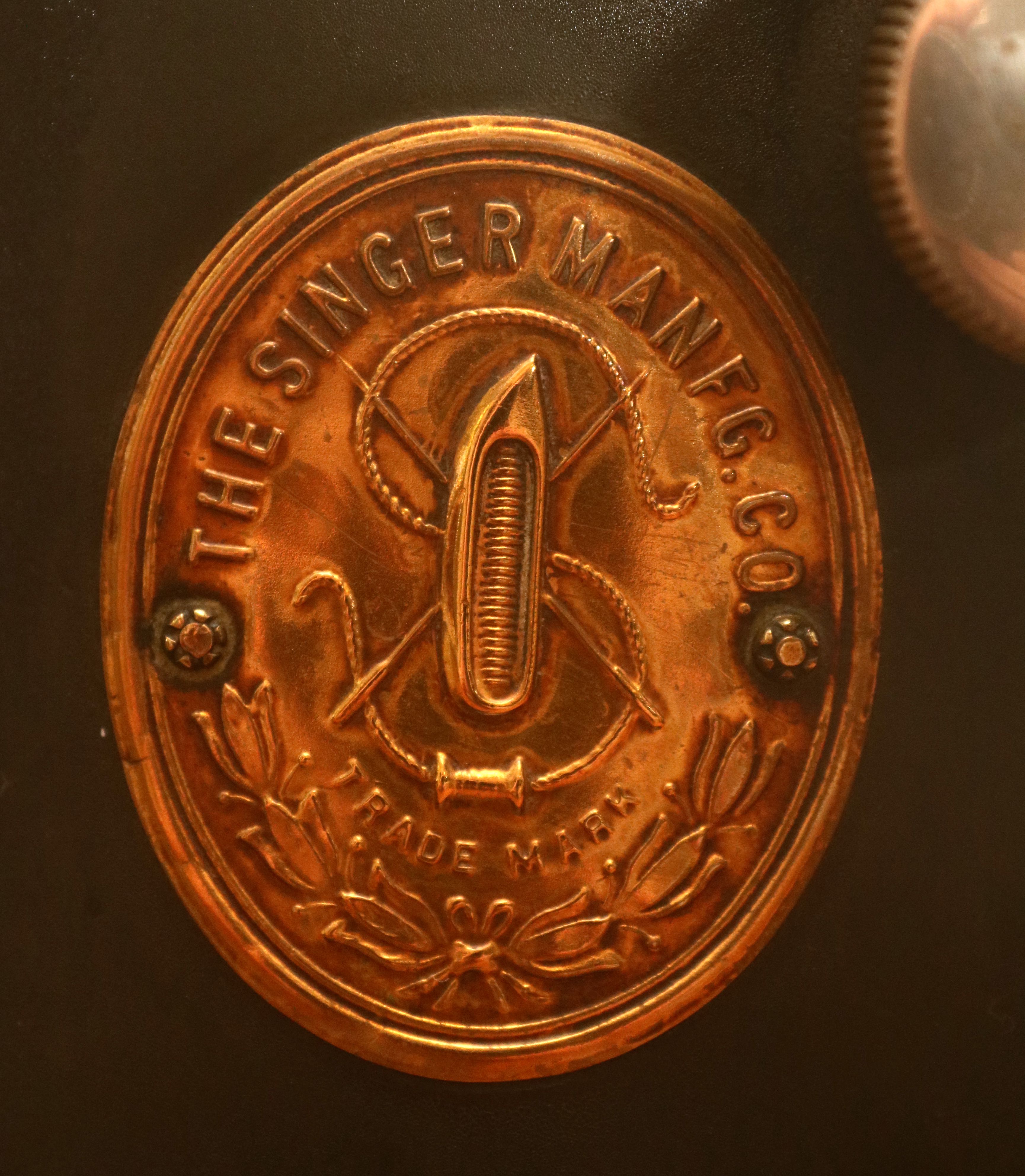 Singer Sewing Machine with Cast Iron Base