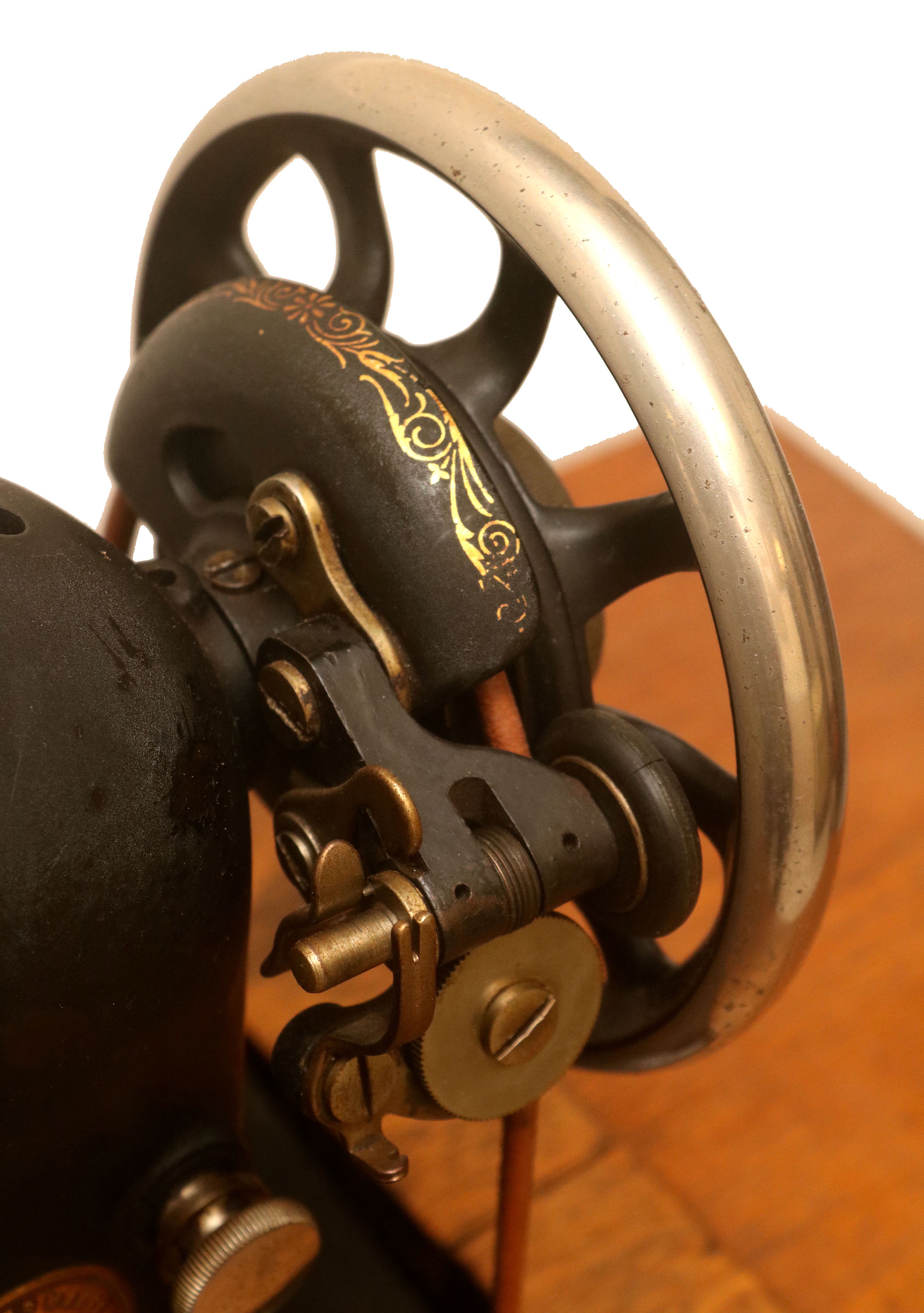 Singer Sewing Machine with Cast Iron Base