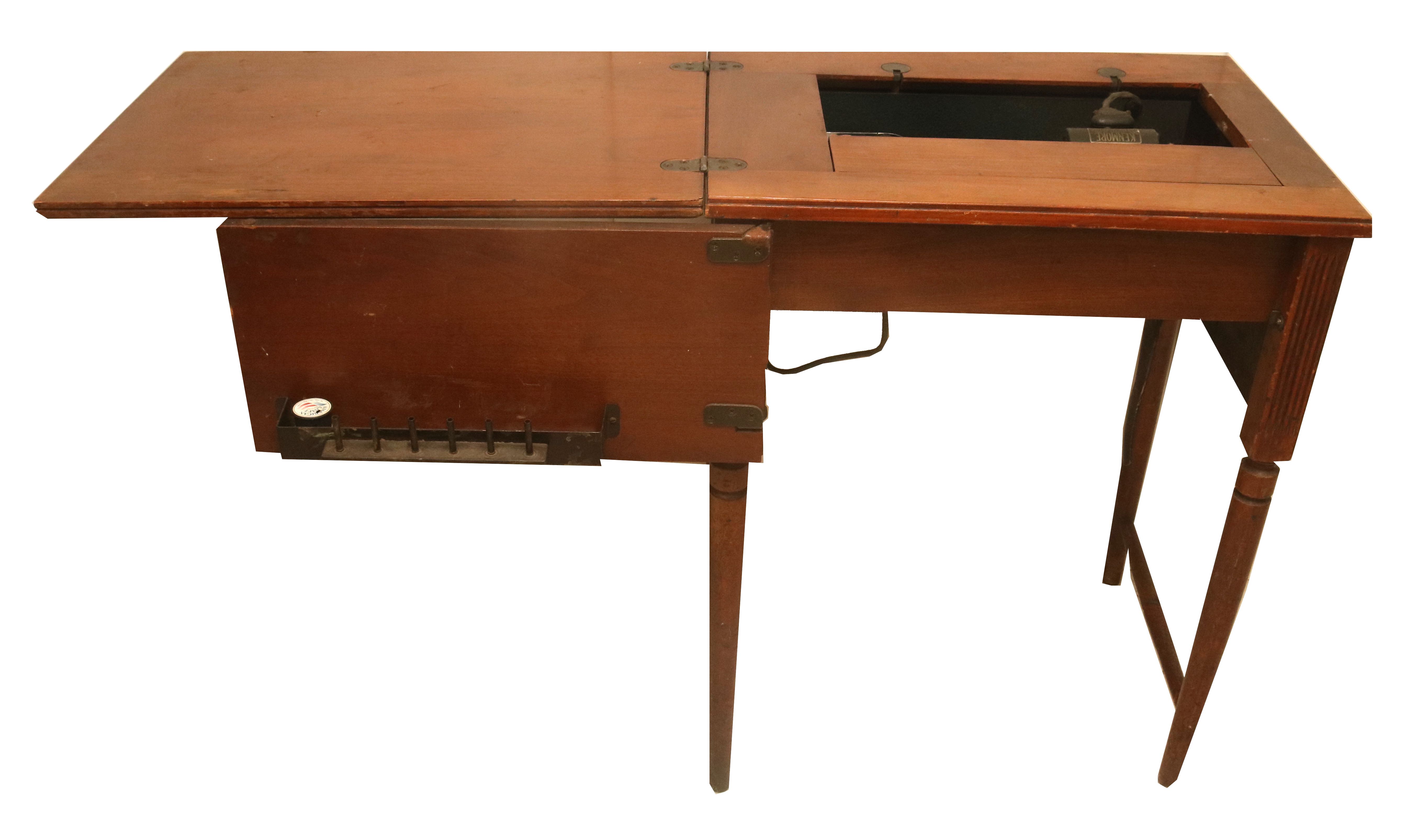 Kenmore Electric Sewing Machine in Cabinet
