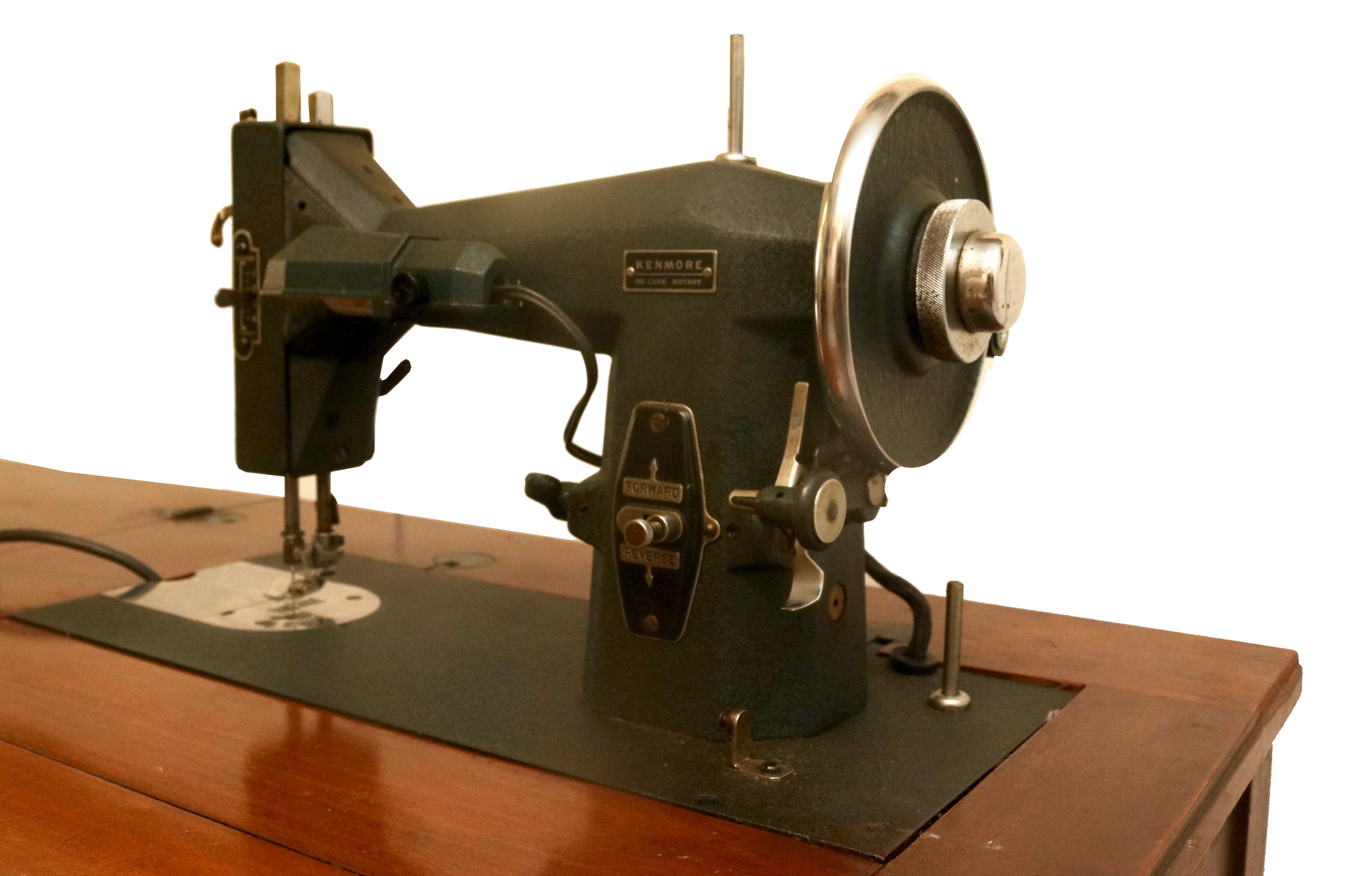 Kenmore Electric Sewing Machine in Cabinet