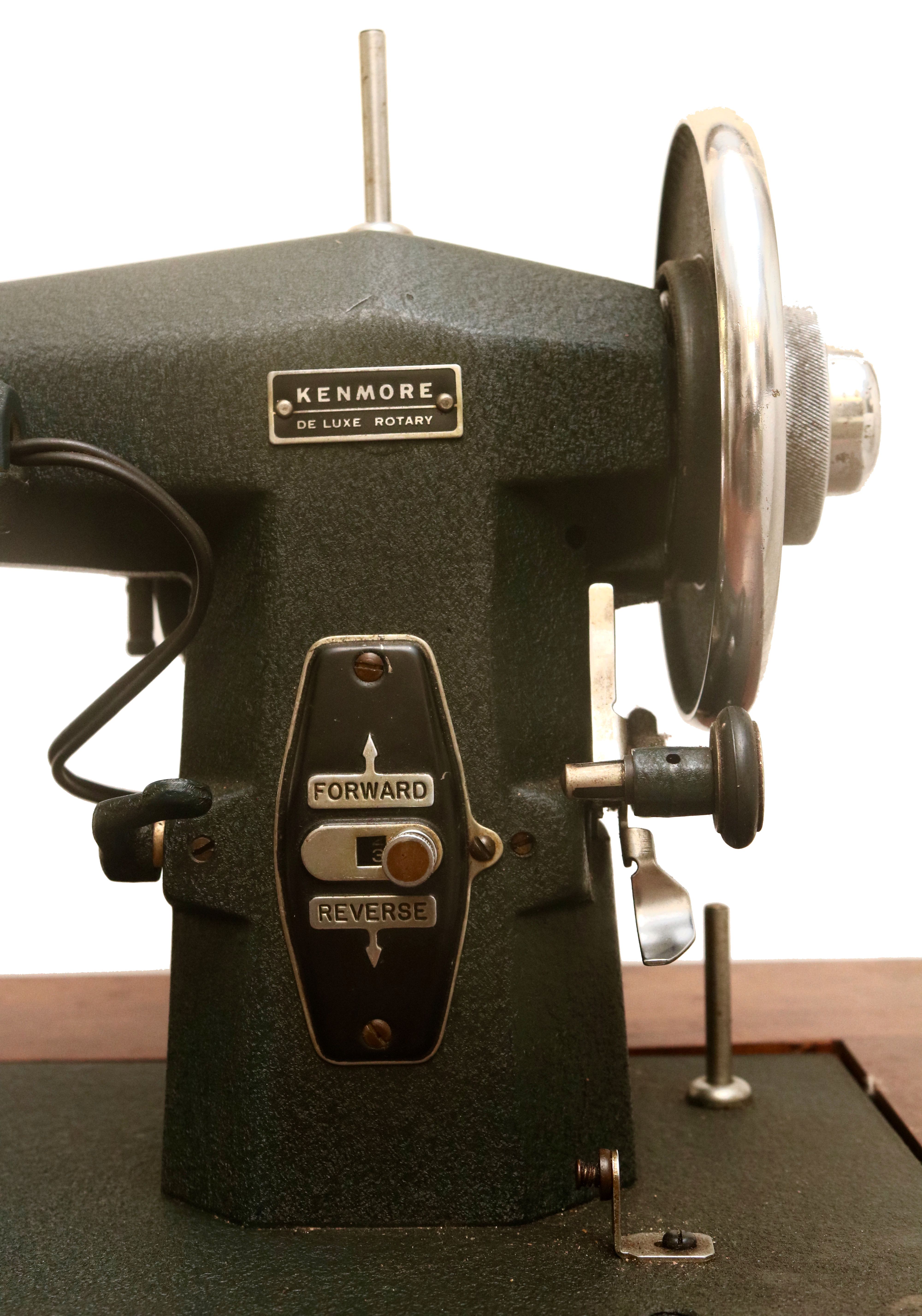 Kenmore Electric Sewing Machine in Cabinet