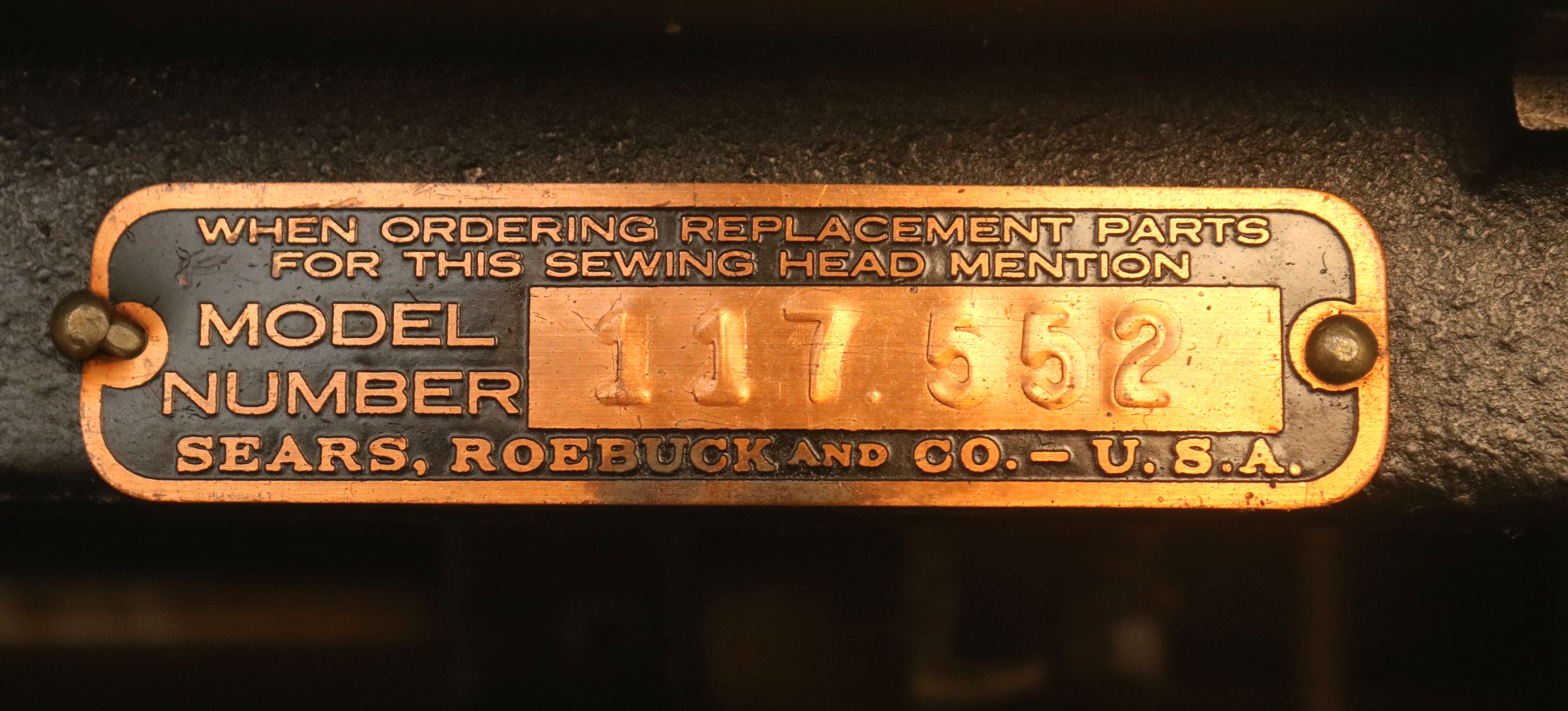 Kenmore Electric Sewing Machine in Cabinet