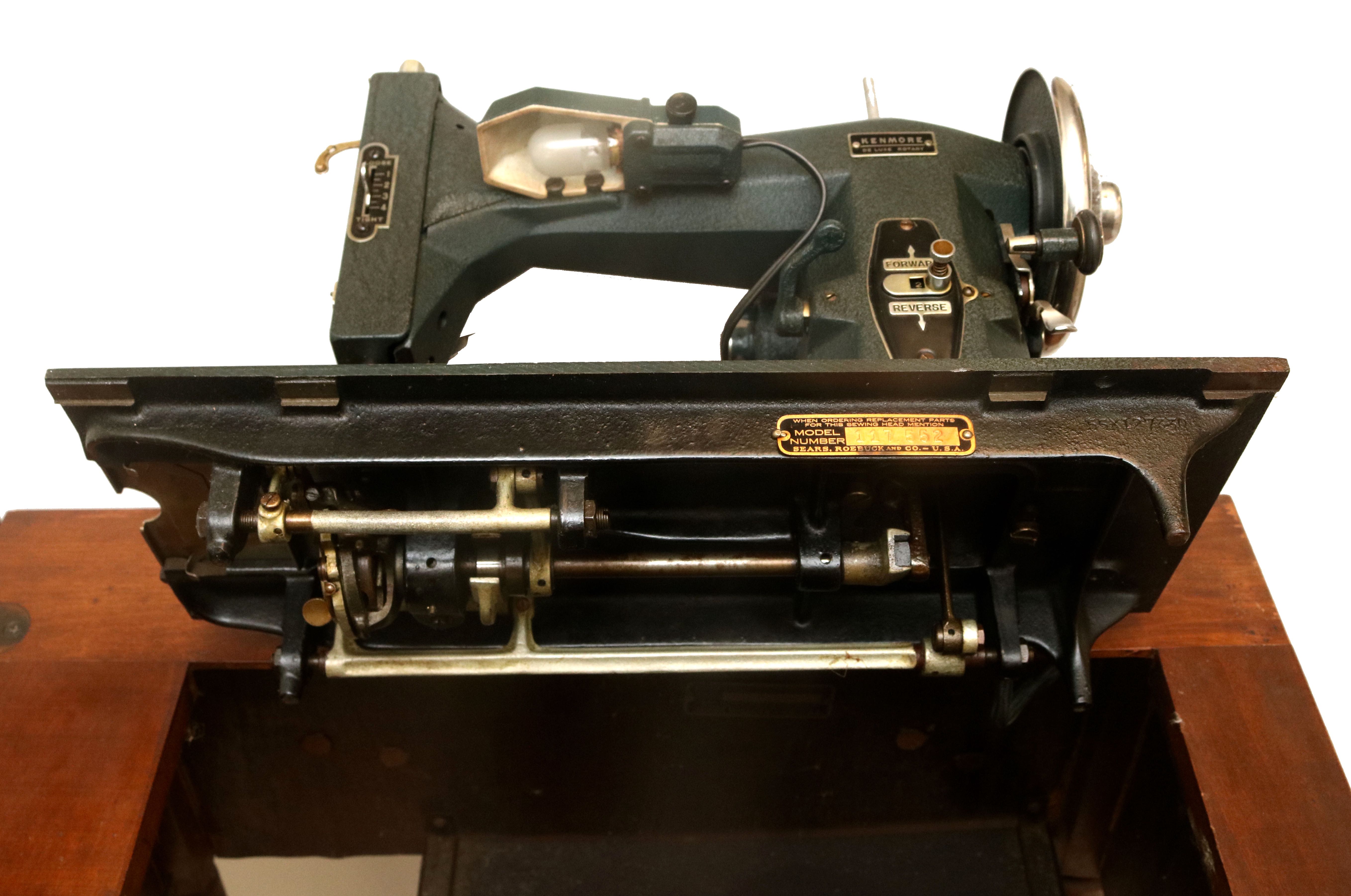 Kenmore Electric Sewing Machine in Cabinet