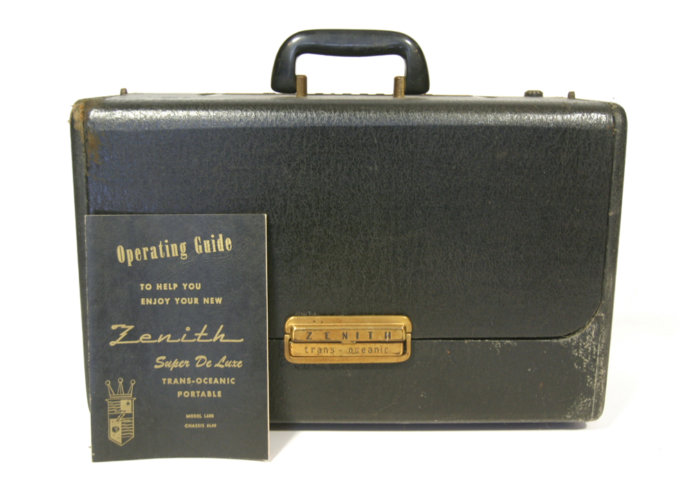 1963 Zenith Super DeLuxe Trans-Oceanic Portable Radio