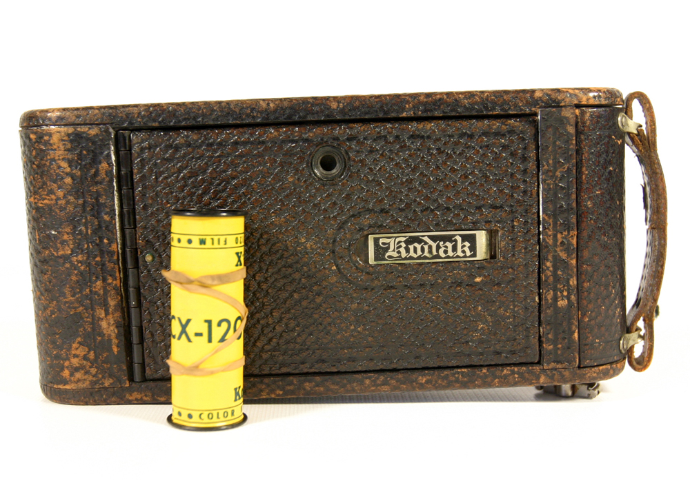 Antique No. 1 Autographic Kodak Jr. with Film