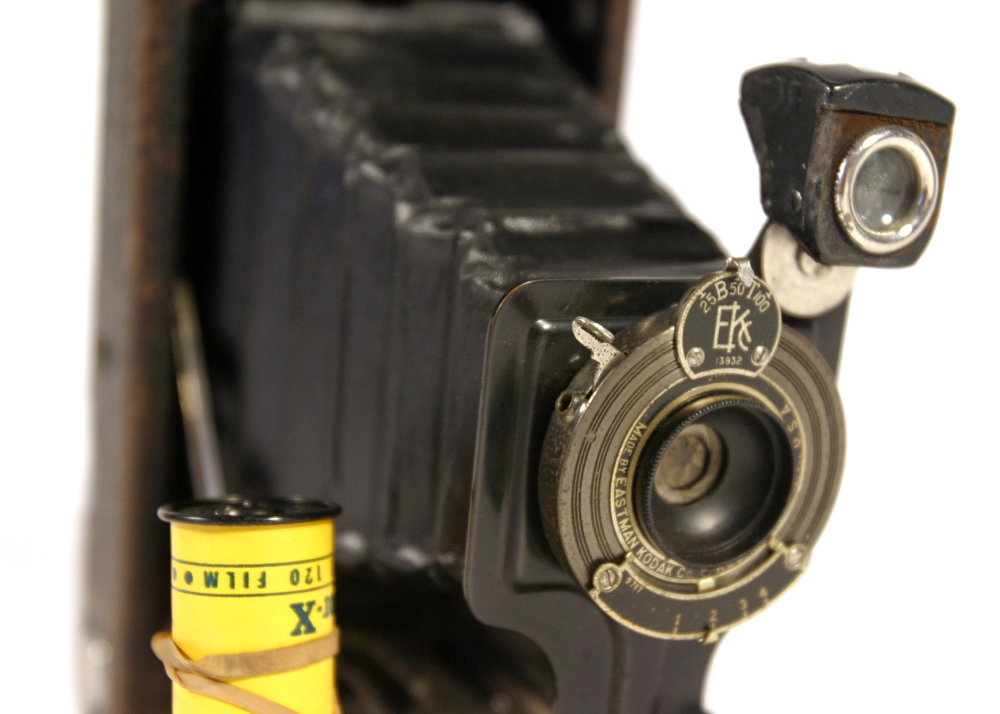 Antique No. 1 Autographic Kodak Jr. with Film