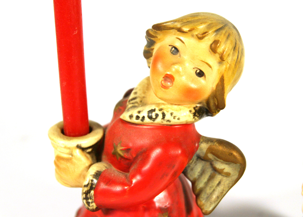 Pair of 1966 Numbered Goebel Musical Angels