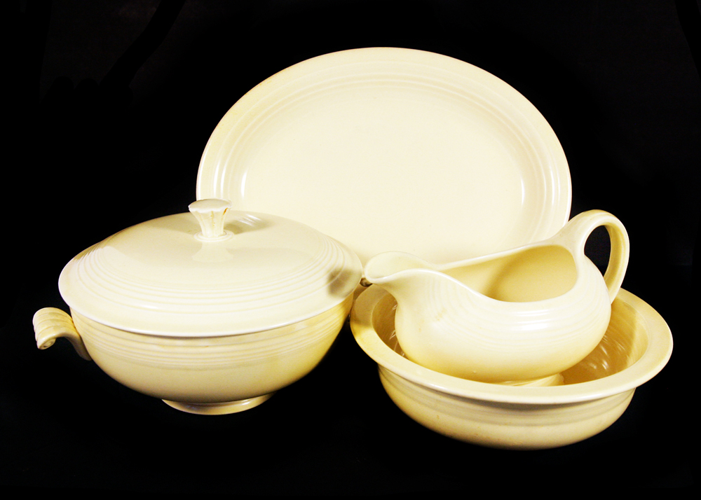 Grouping of Vintage Fiesta Dinnerware