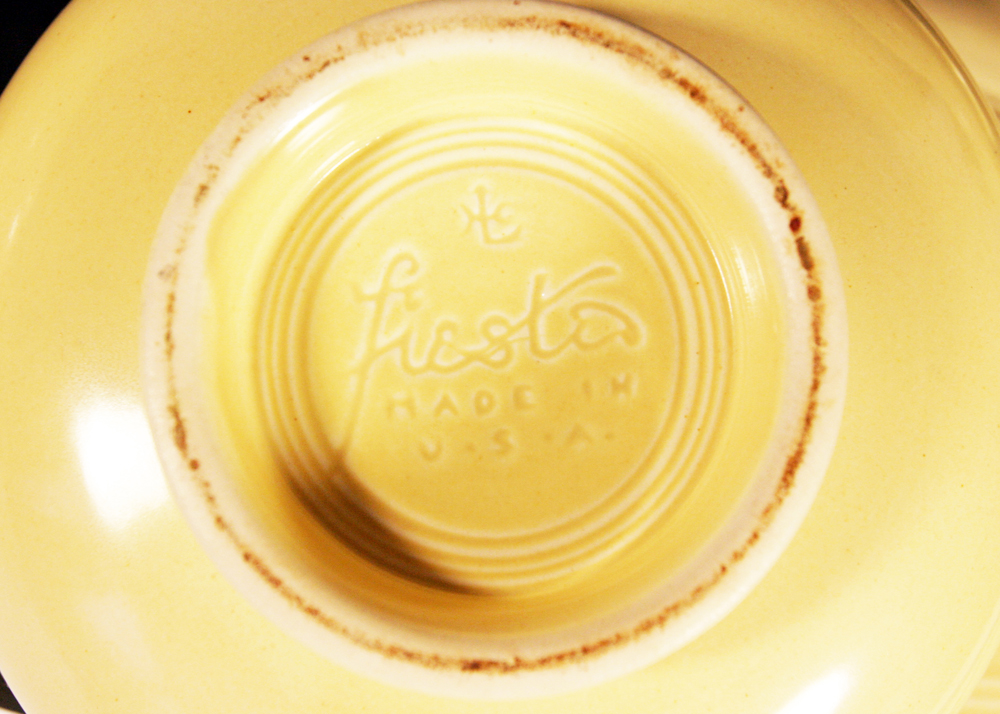 Grouping of Vintage Fiesta Dinnerware