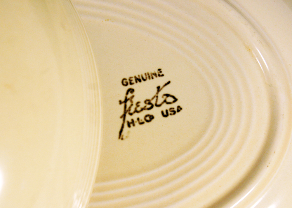 Grouping of Vintage Fiesta Dinnerware