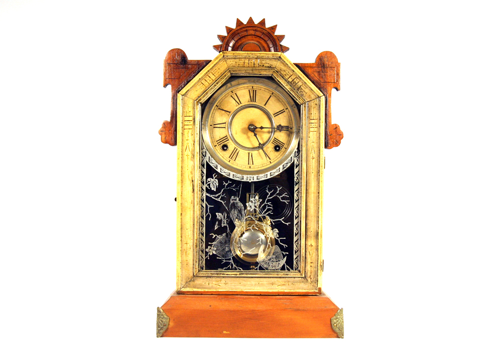 Antique Ansonia Eastlake Style Mantel Clock