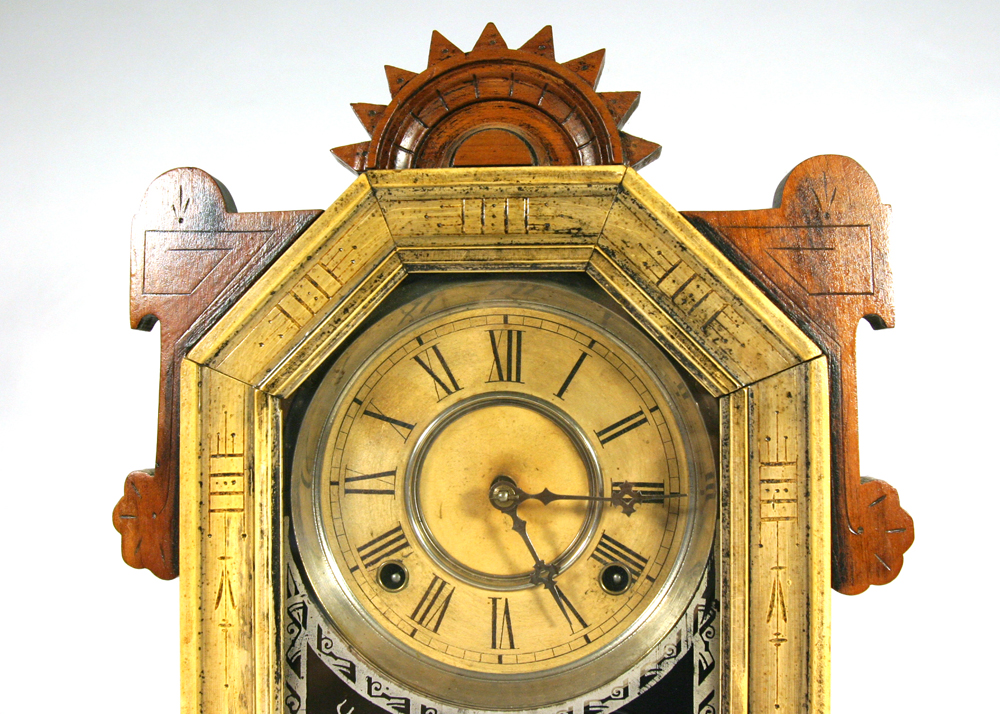 Antique Ansonia Eastlake Style Mantel Clock