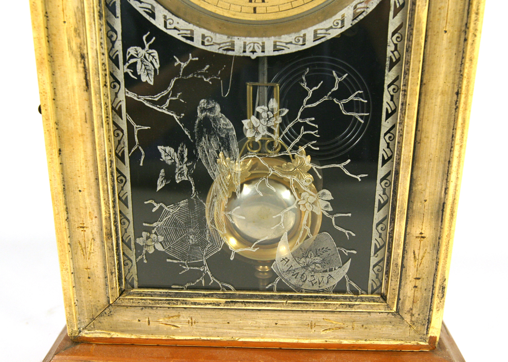 Antique Ansonia Eastlake Style Mantel Clock