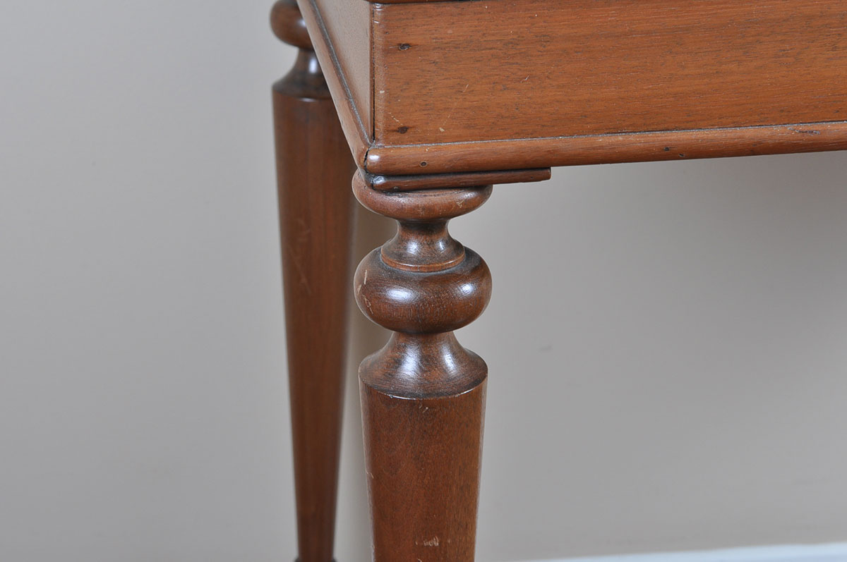 Vintage Walnut Spinet Piano Desk