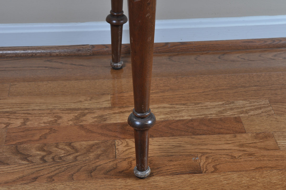 Vintage Walnut Spinet Piano Desk