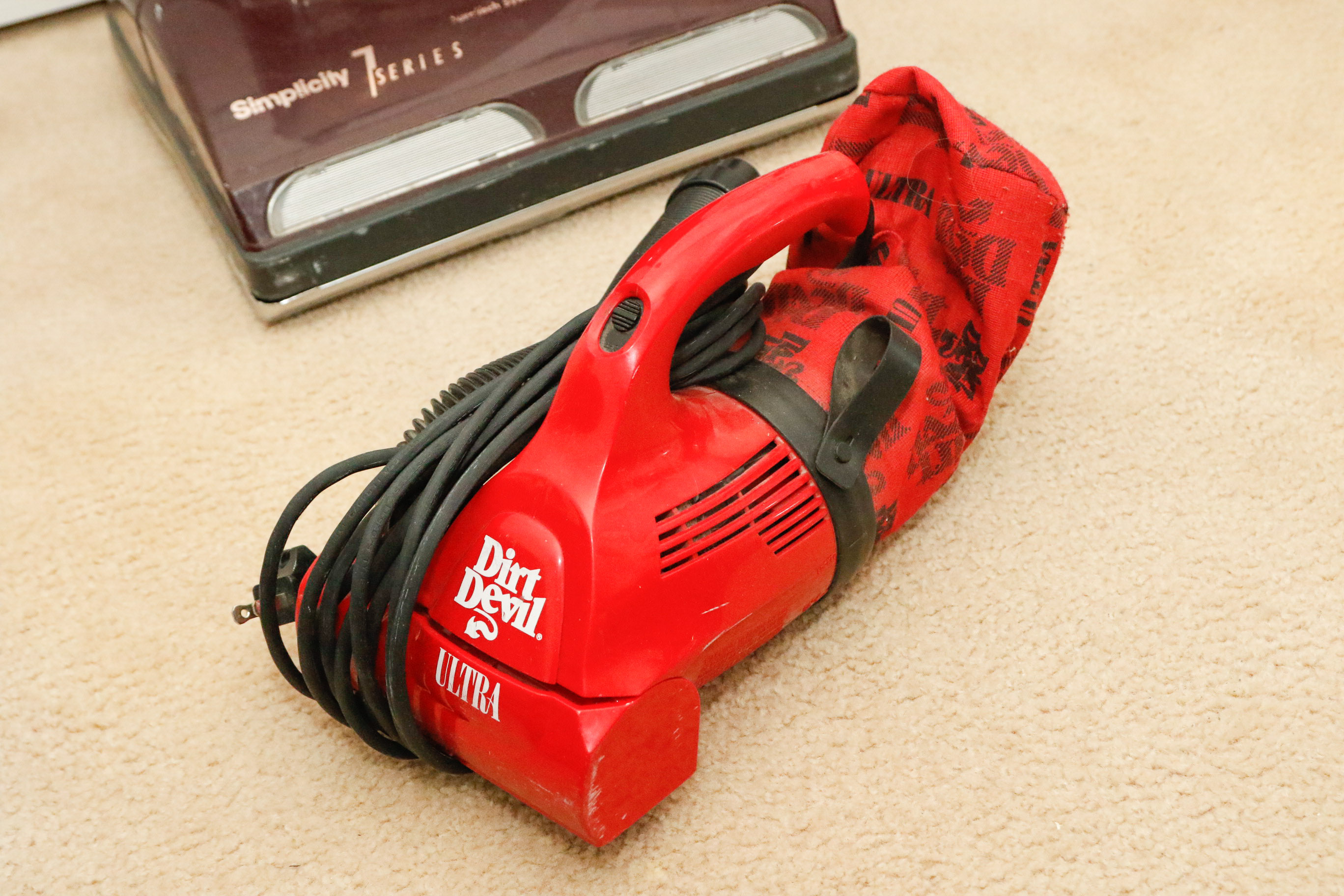 Simplicity 7 Series Vacuum with Dirt Devil Handheld Ultra Vac