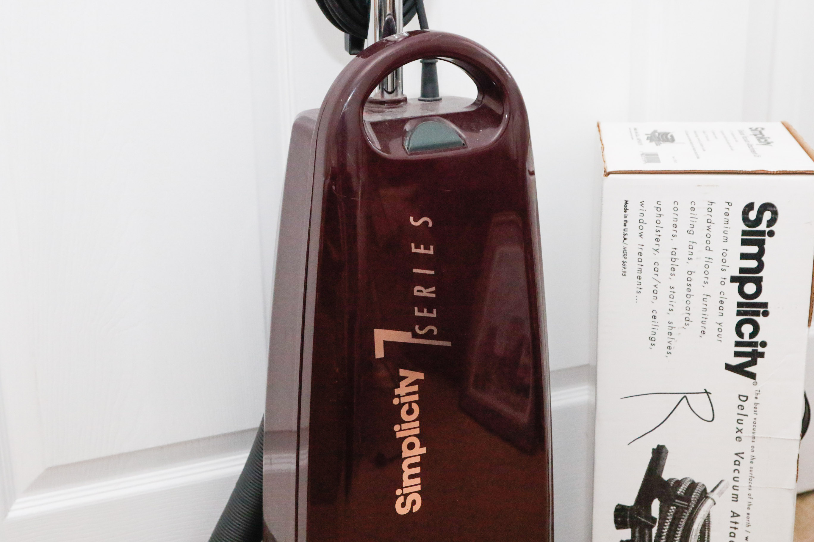 Simplicity 7 Series Vacuum with Dirt Devil Handheld Ultra Vac