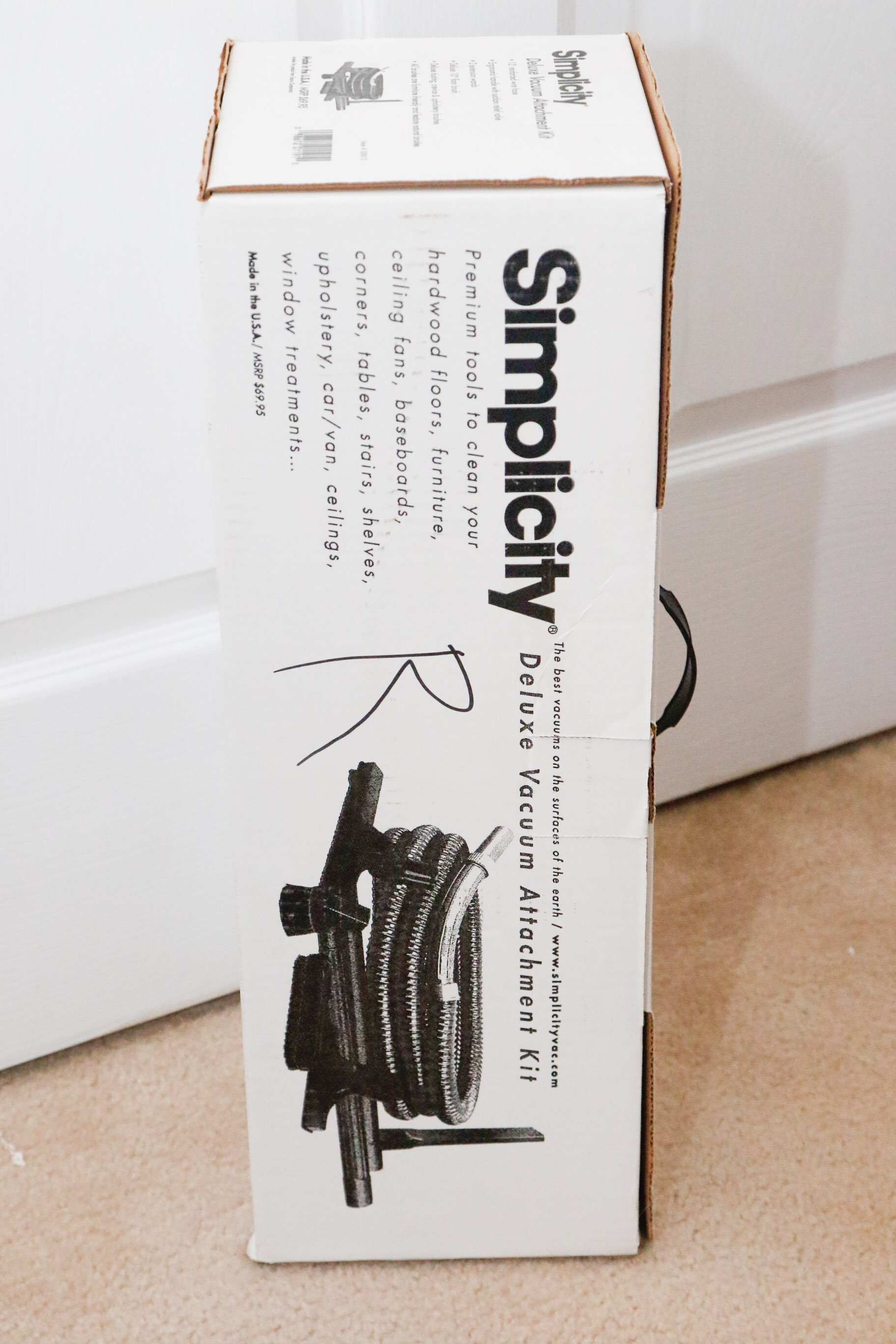 Simplicity 7 Series Vacuum with Dirt Devil Handheld Ultra Vac