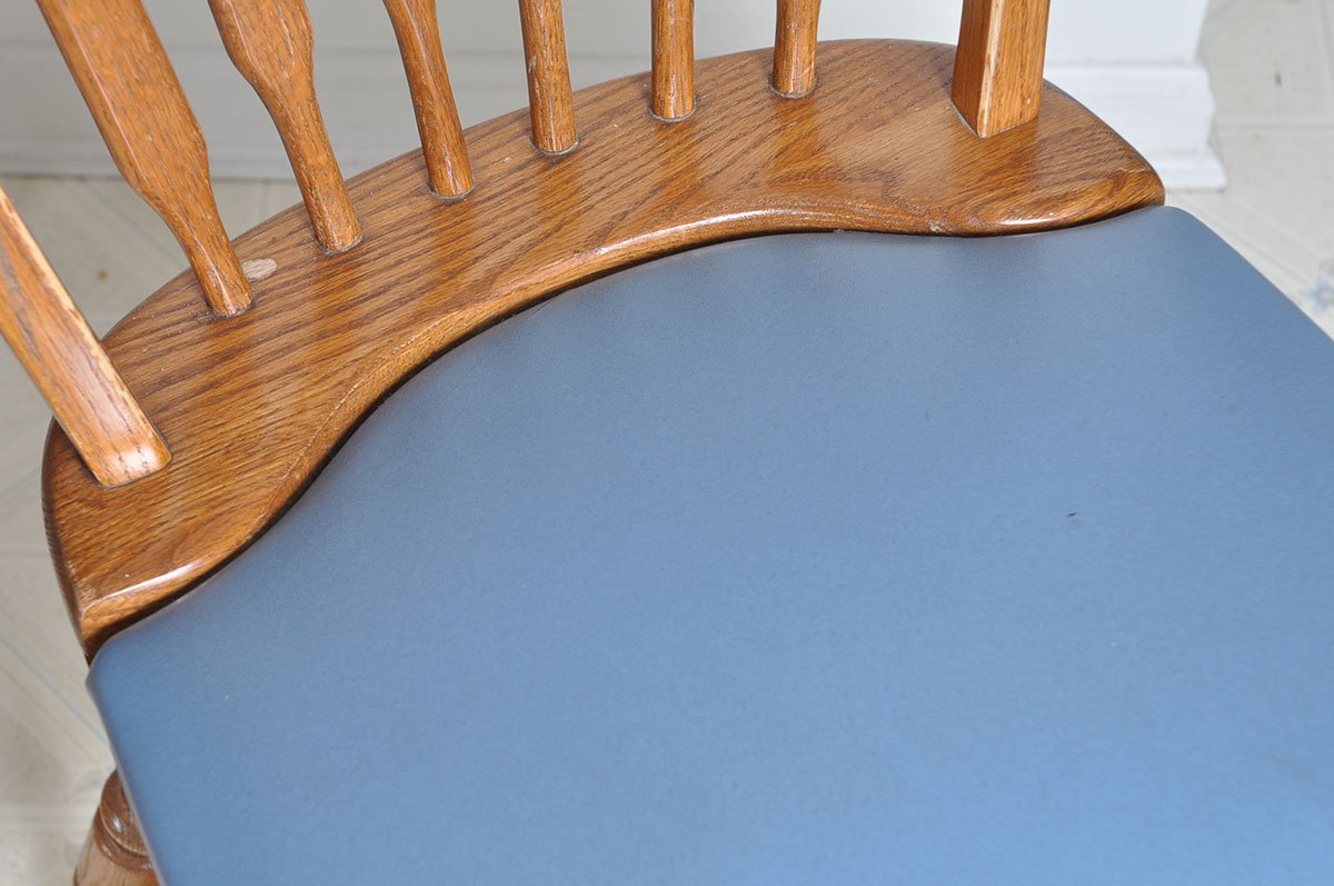 Oak Tiled Dining Table and Chairs