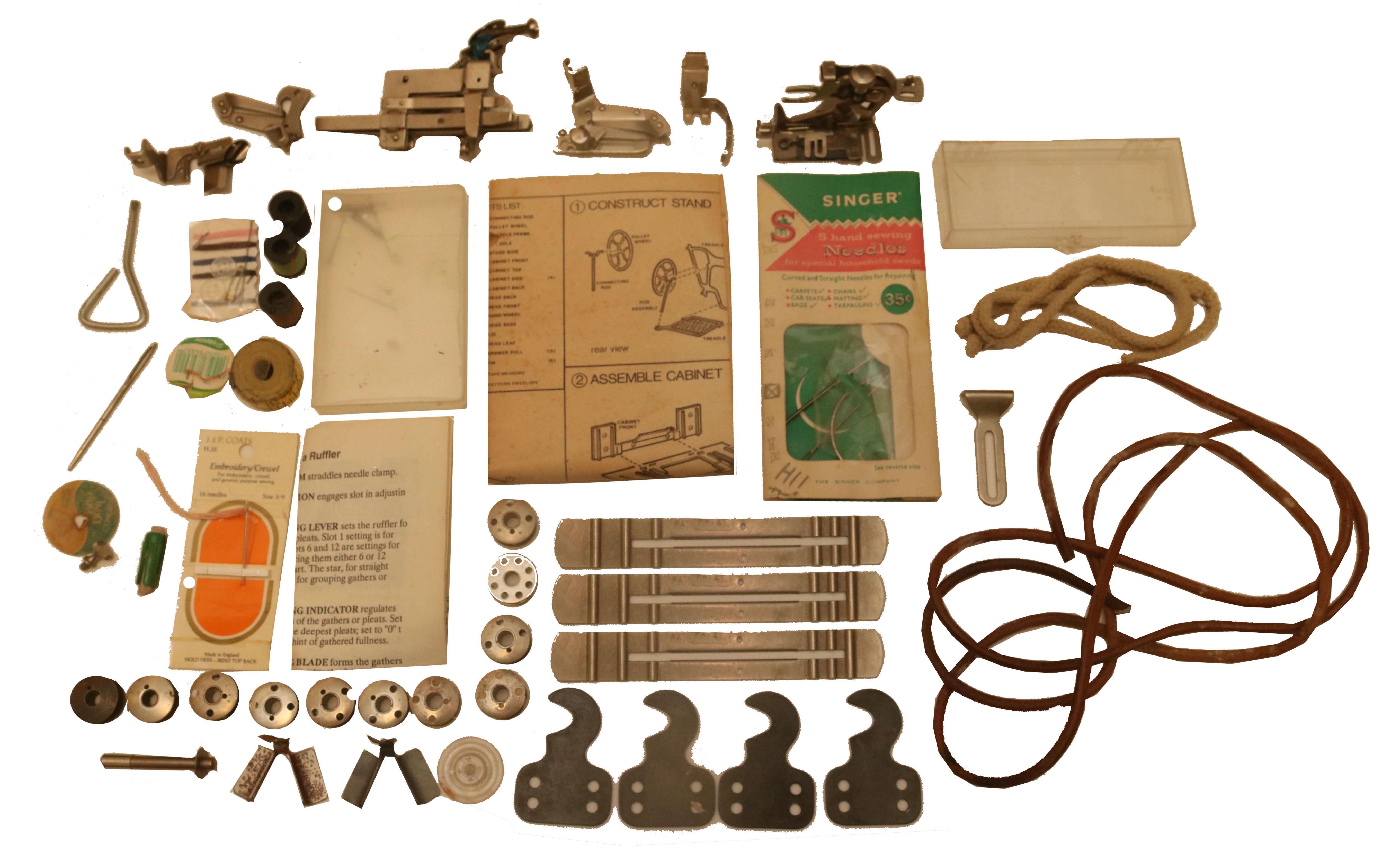 Singer Sewing Machine with Cast Iron Base