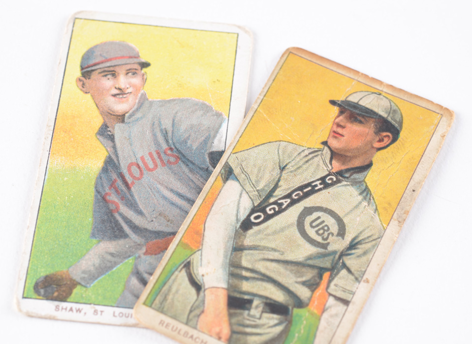 Four Early 1900s Tobacco Baseball Cards