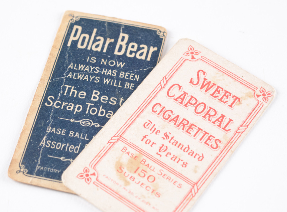 Four Early 1900s Tobacco Baseball Cards