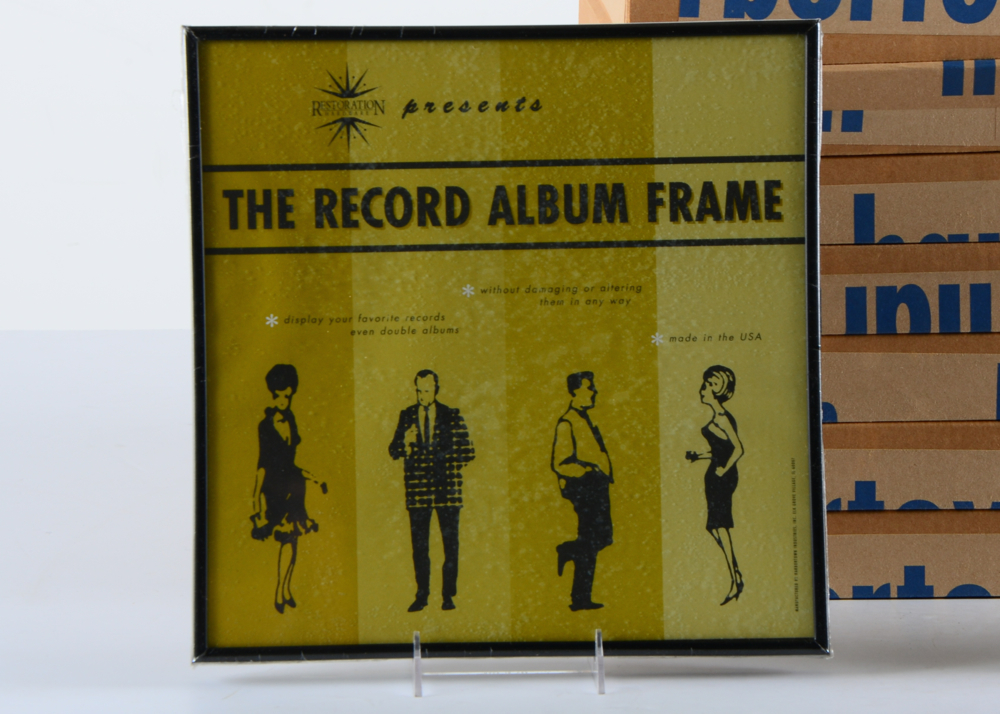Sixteen Record Album Frames